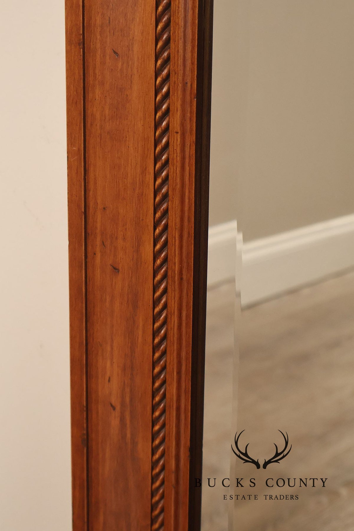 Ethan Allen 'Country Crossings' Maple Wall Mirror