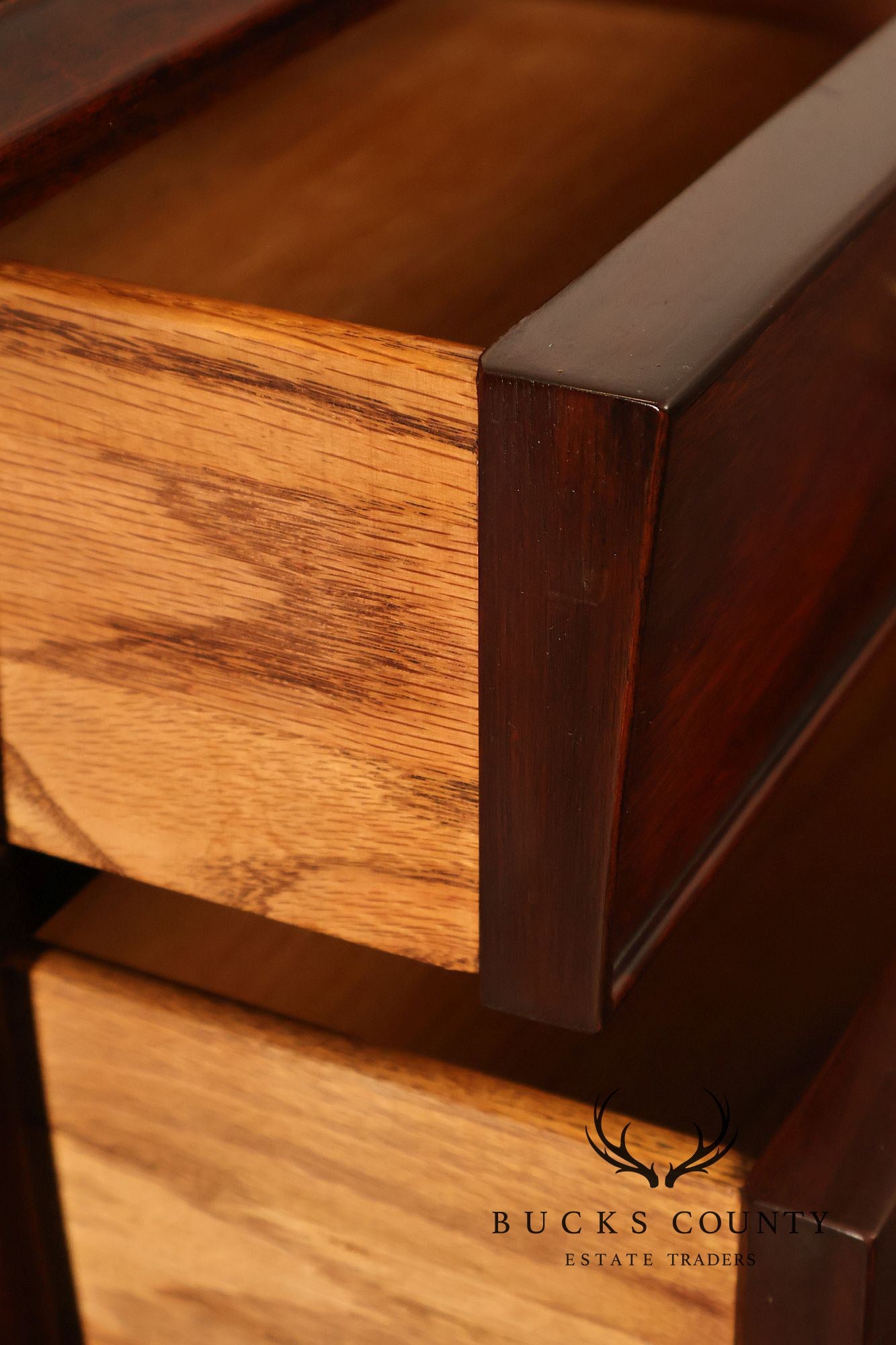 Henkel Harris Mahogany Long Dresser