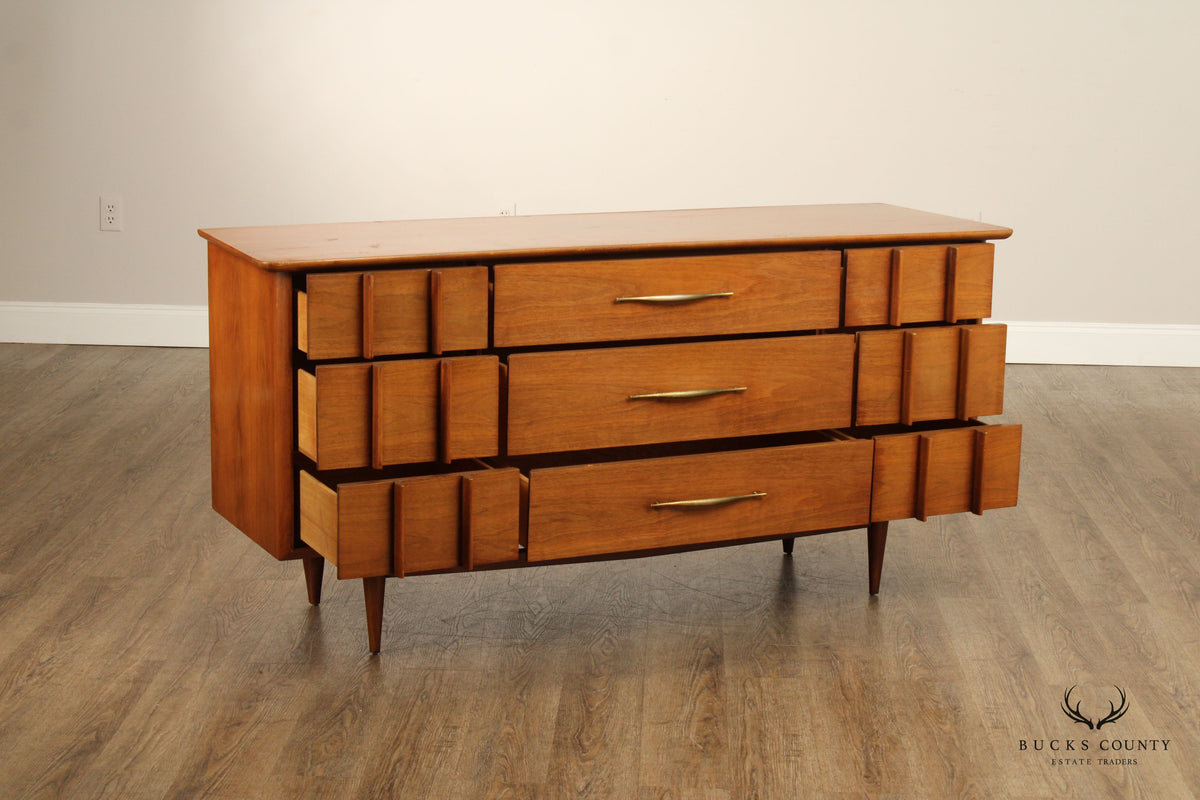 Kent Coffey 'Foreteller' Mid Century Modern Walnut Long Dresser