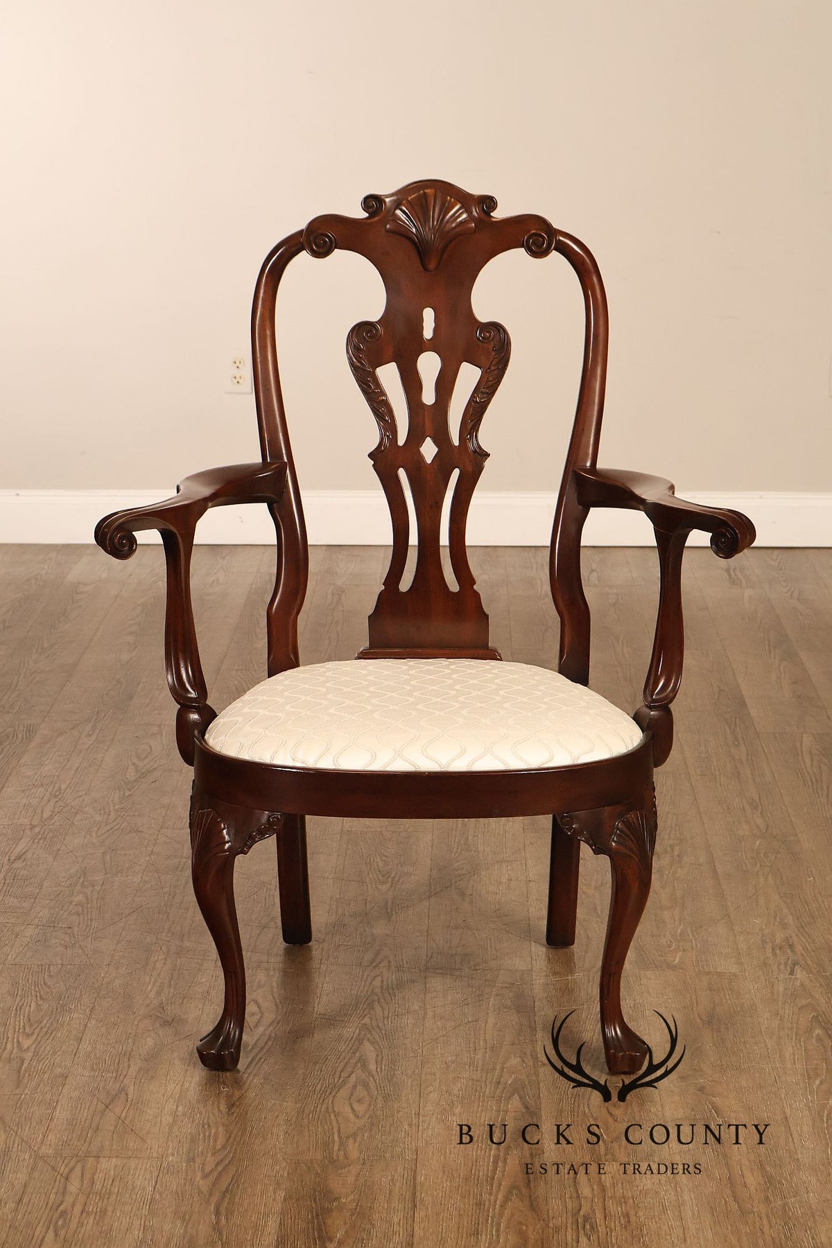 Henredon 'Rittenhouse Square' Set of Six Mahogany Dining Chairs