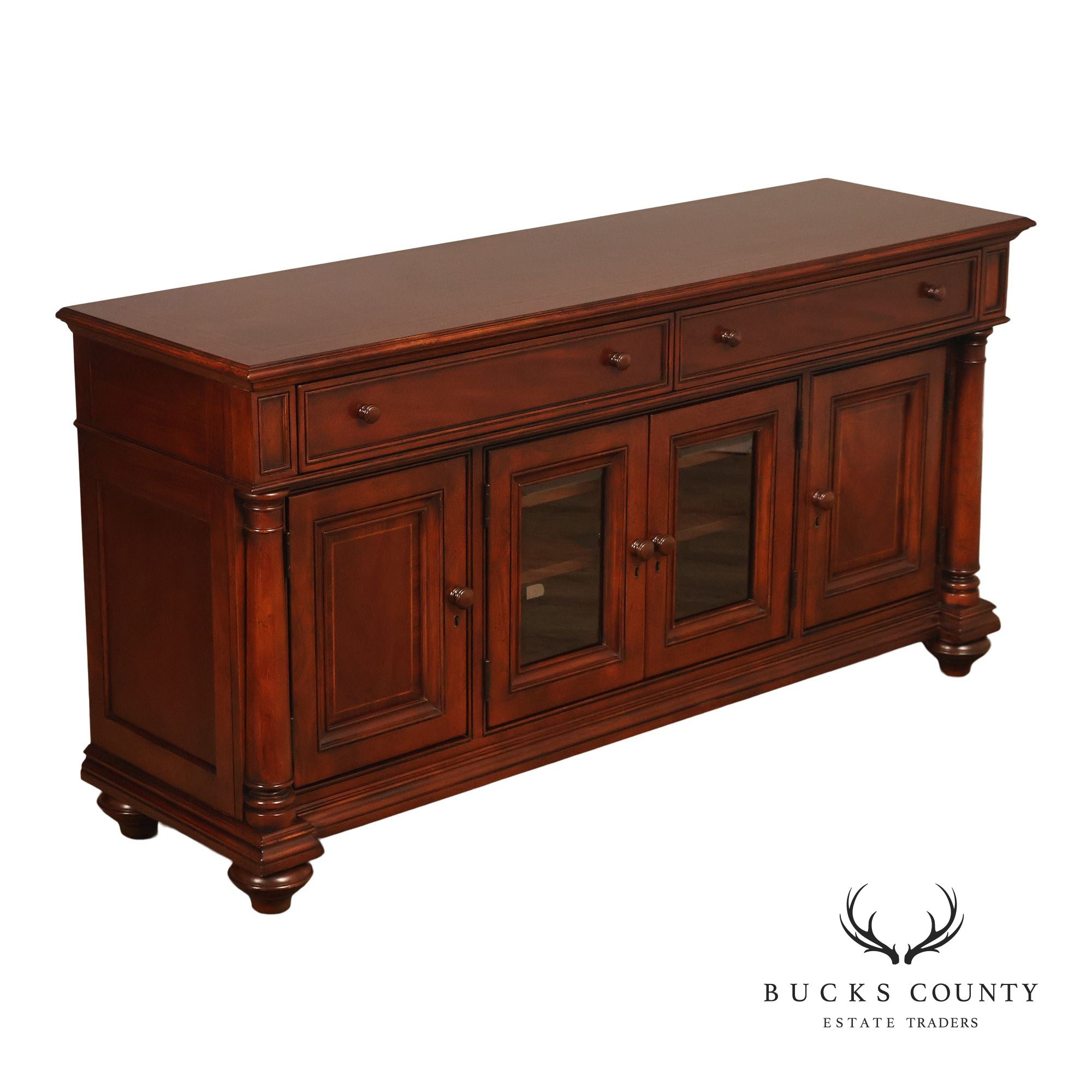 Thomasville Fredericksburg Transitional Style Entertainment Console Cabinet