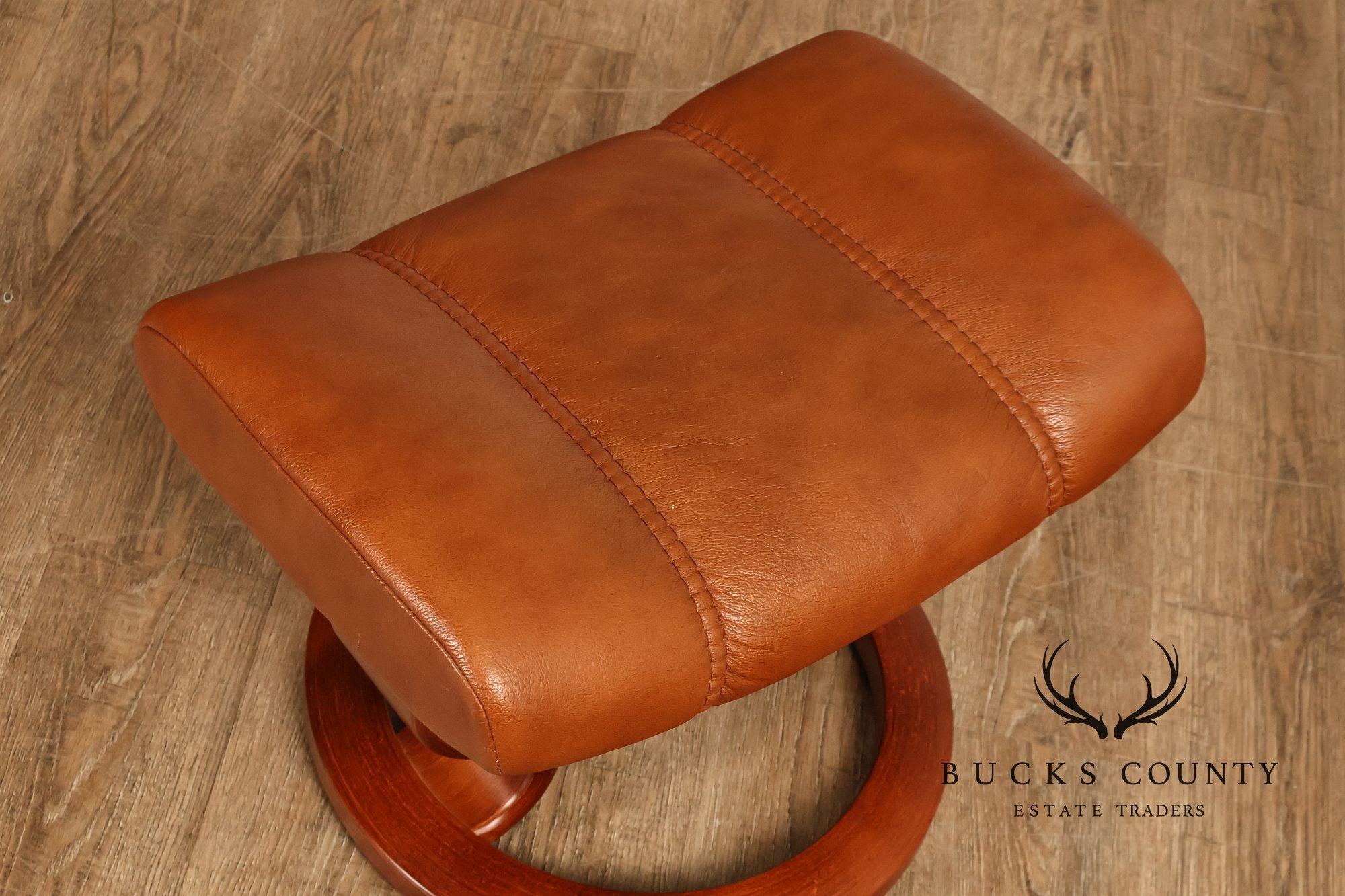 Ekornes Stressless Leather Recliner Chair And Ottoman