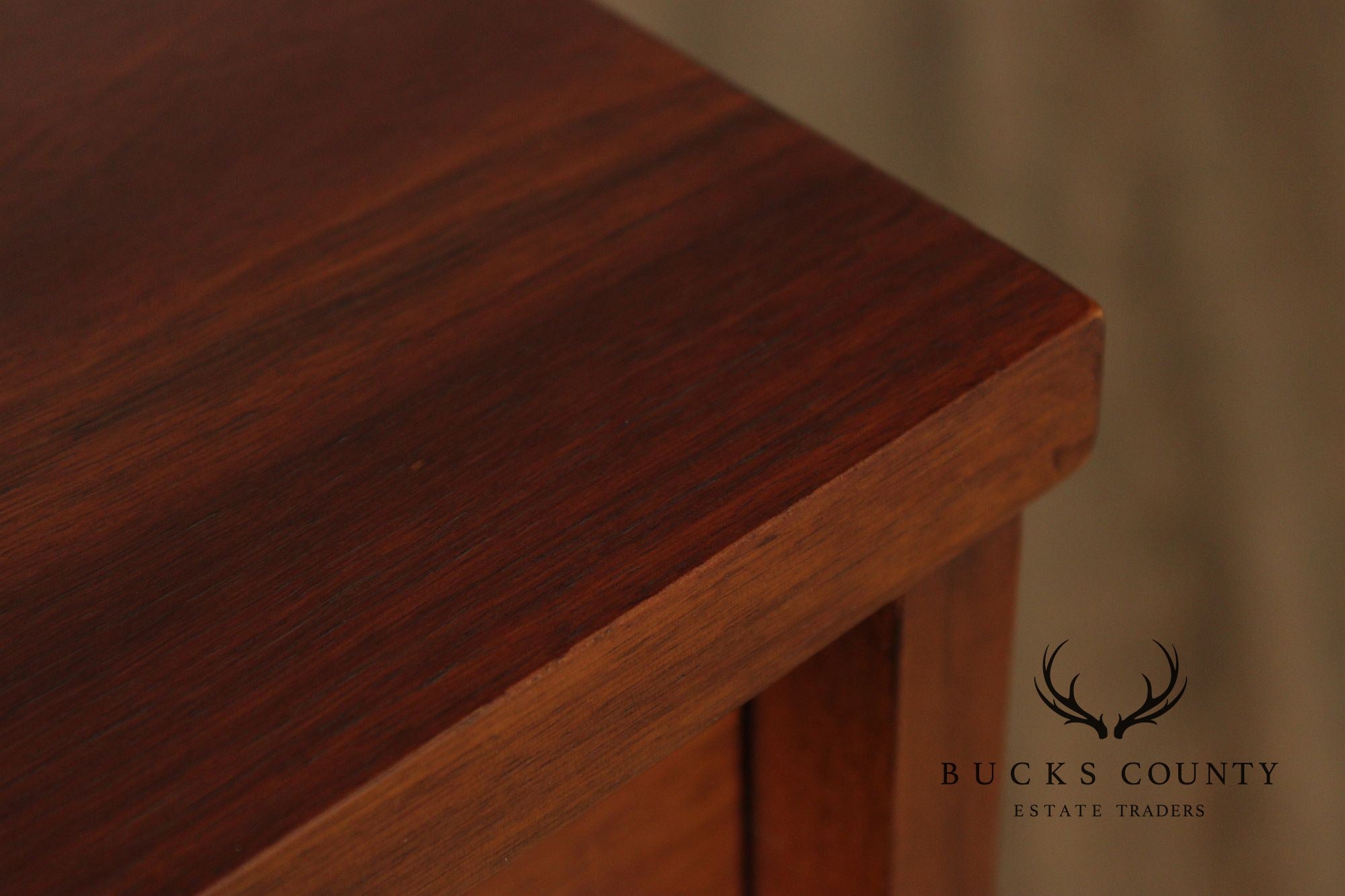 Kent Coffey 'Perspecta' Walnut And Rosewood Tall Chest