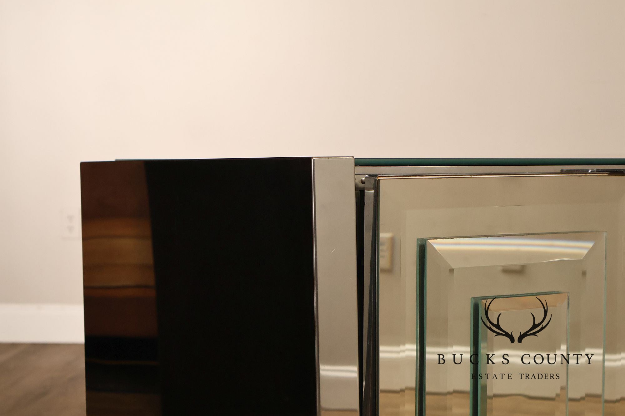 Ello Hollywood Regency Mirrored Dresser or Sideboard