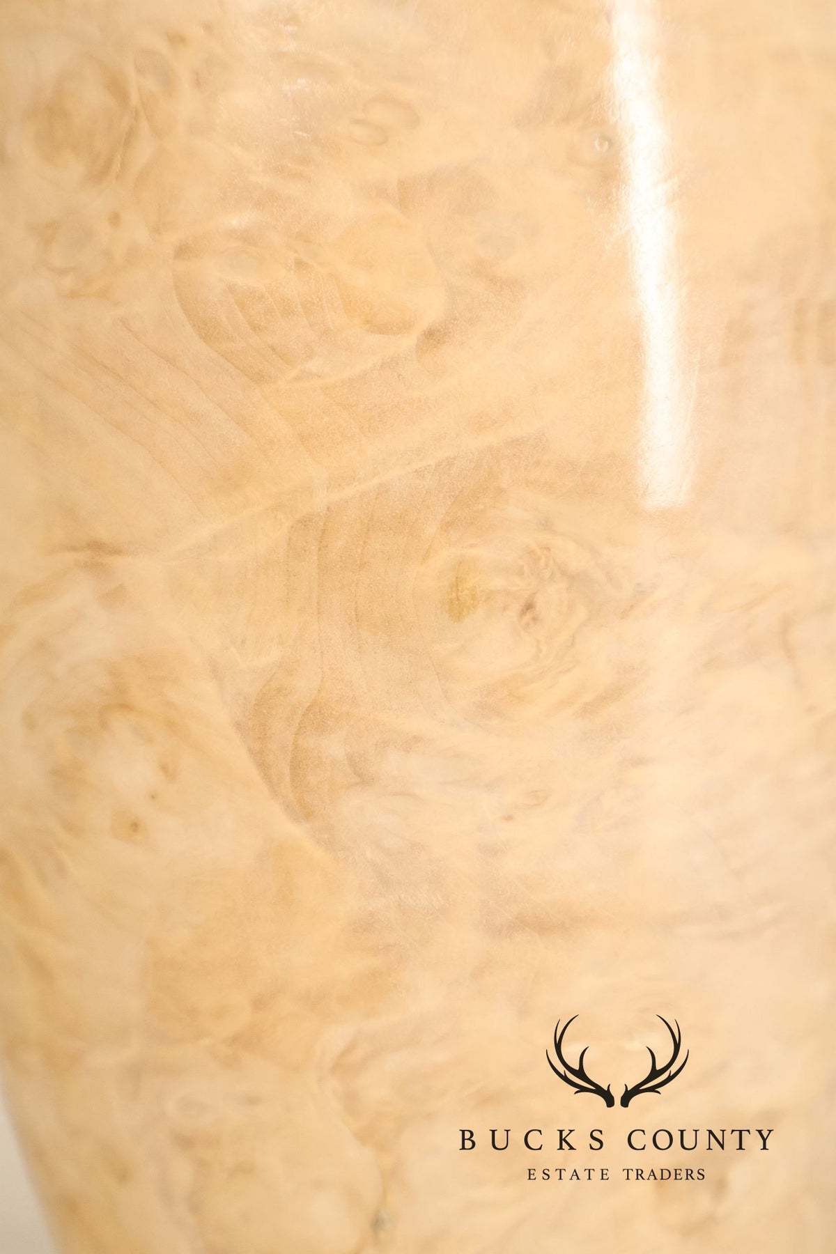 John Mascoll Contemporary Turned Maple Vase
