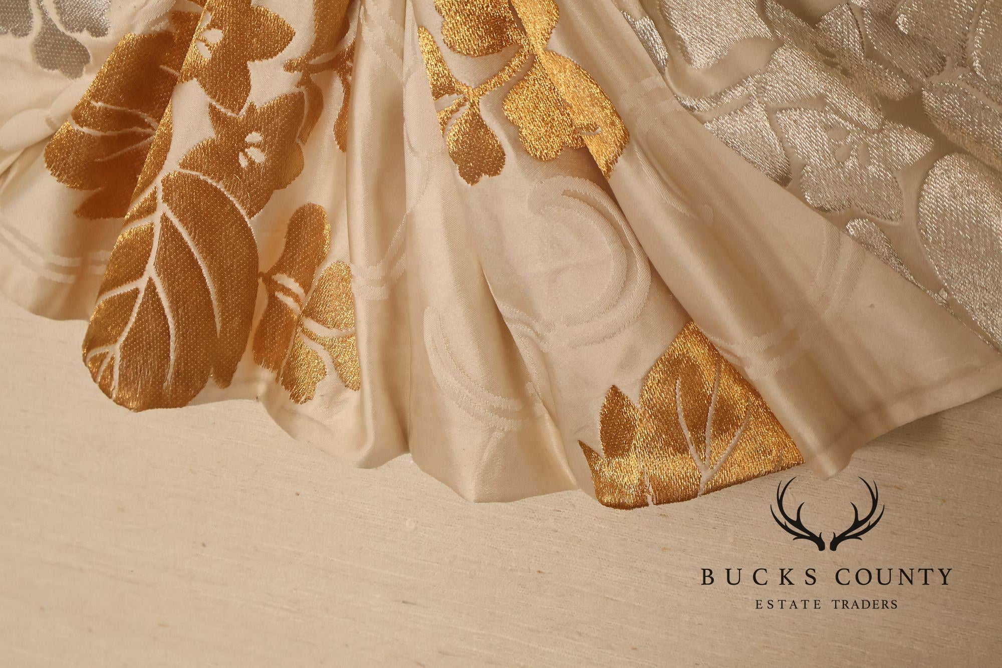 Custom Framed Japanese Textile Folded Kimono Sash