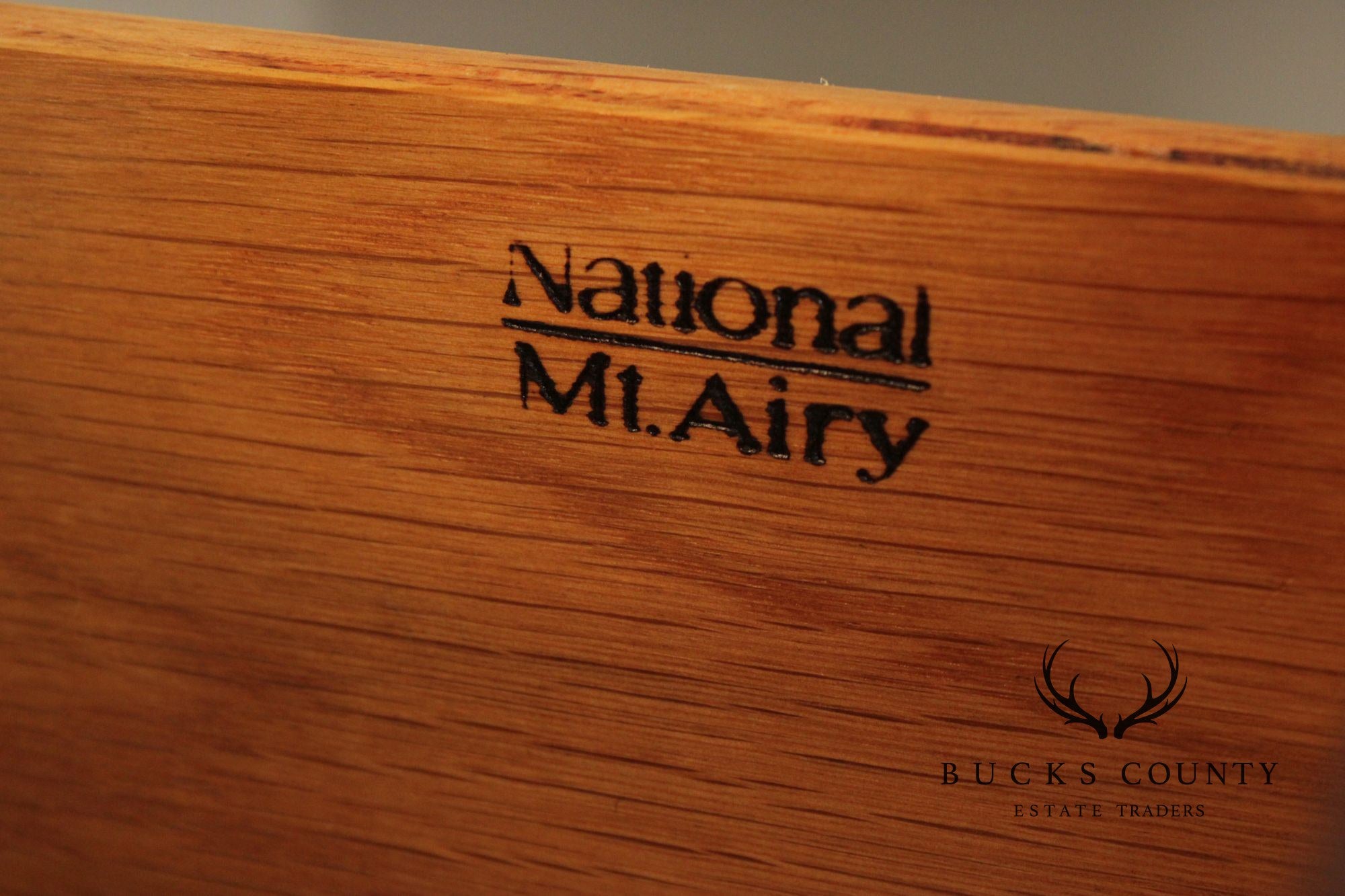 National Mt. Airy Campaign Style Tall Chest
