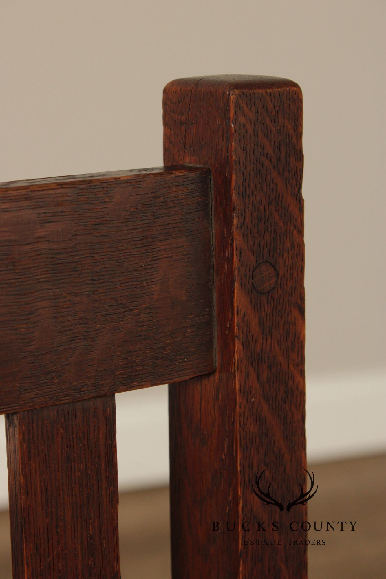 Knaus Meisterwerk Furniture Mission Oak Side Chair