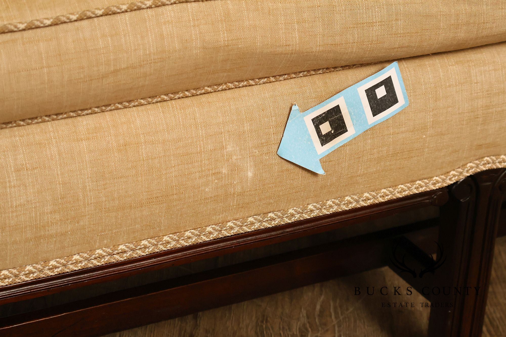 Hickory Chair Chippendale Style Camelback Sofa