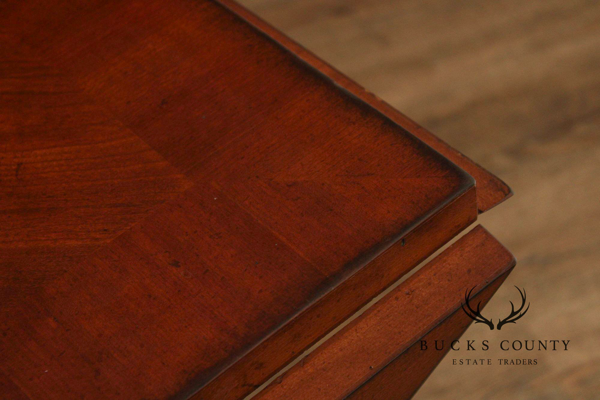 Century Furniture Mahogany Drop-Leaf Game Table