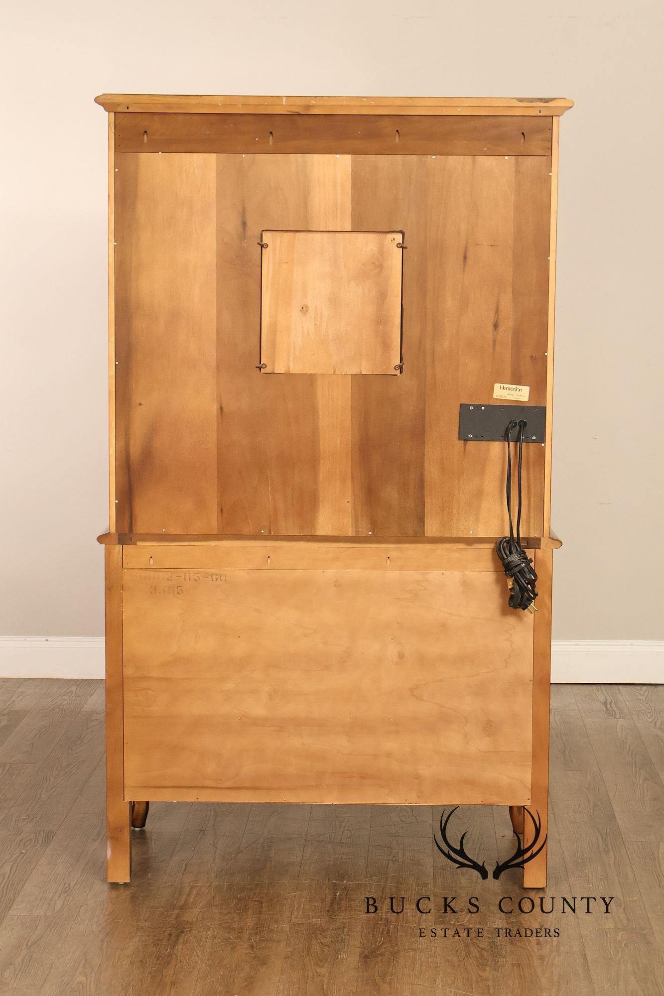 Henredon French Country Style Walnut Armoire
