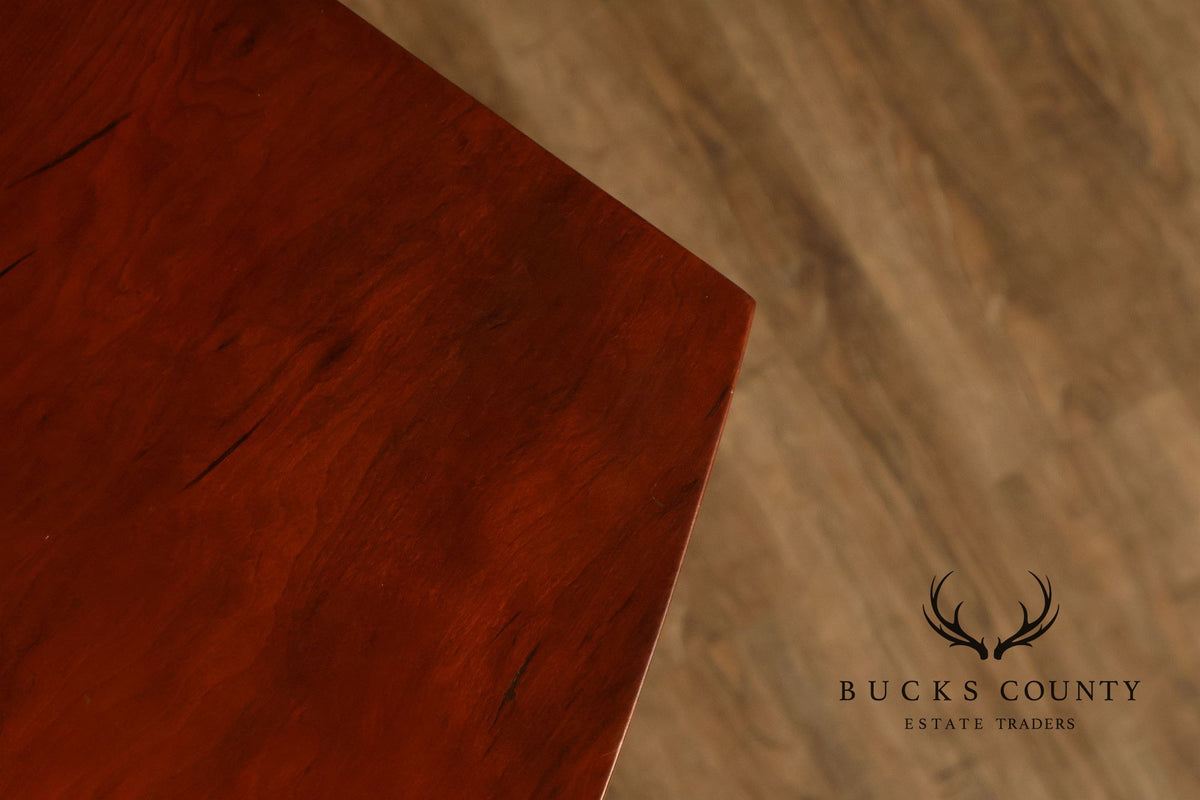 Federal Style Mahogany Bow Front Chest of Drawers