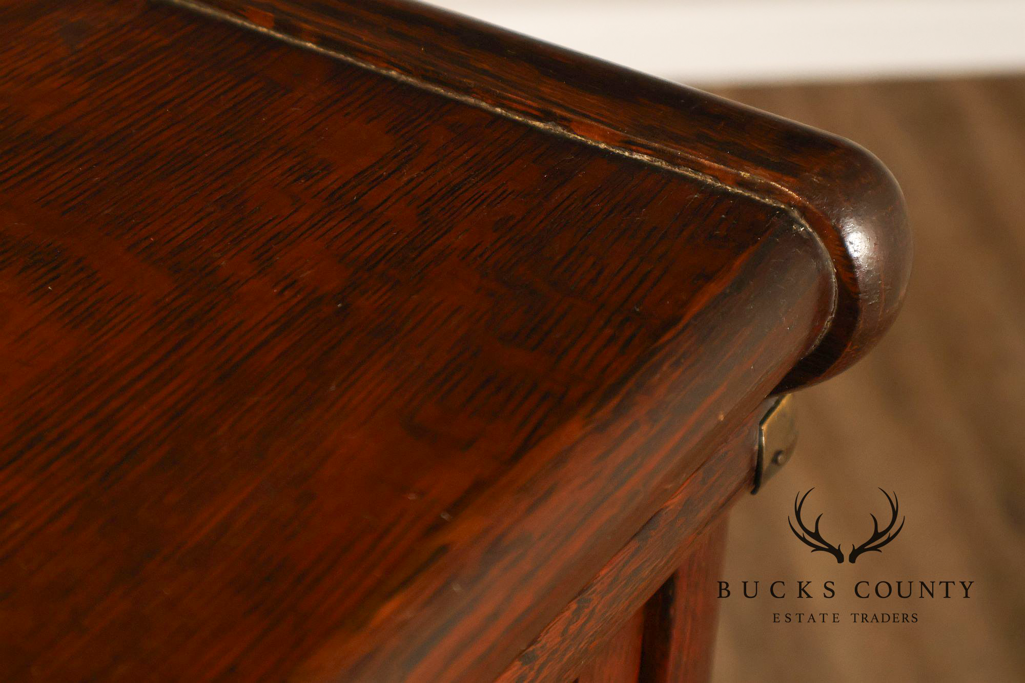 Globe Wernicke Antique Oak Four-Section Barrister Bookcase