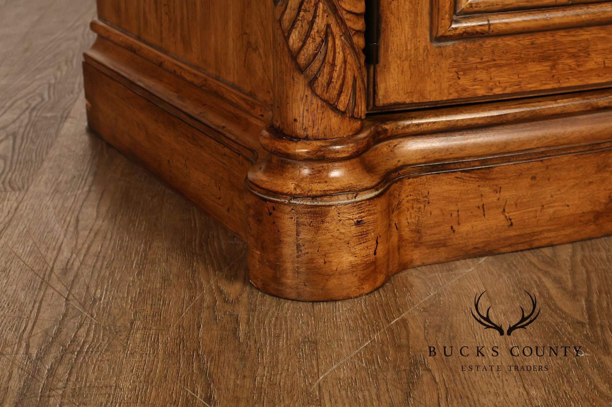 Tommy Bahama Home By Lexington Bow Front Linen Press Storage Armoire Cabinet