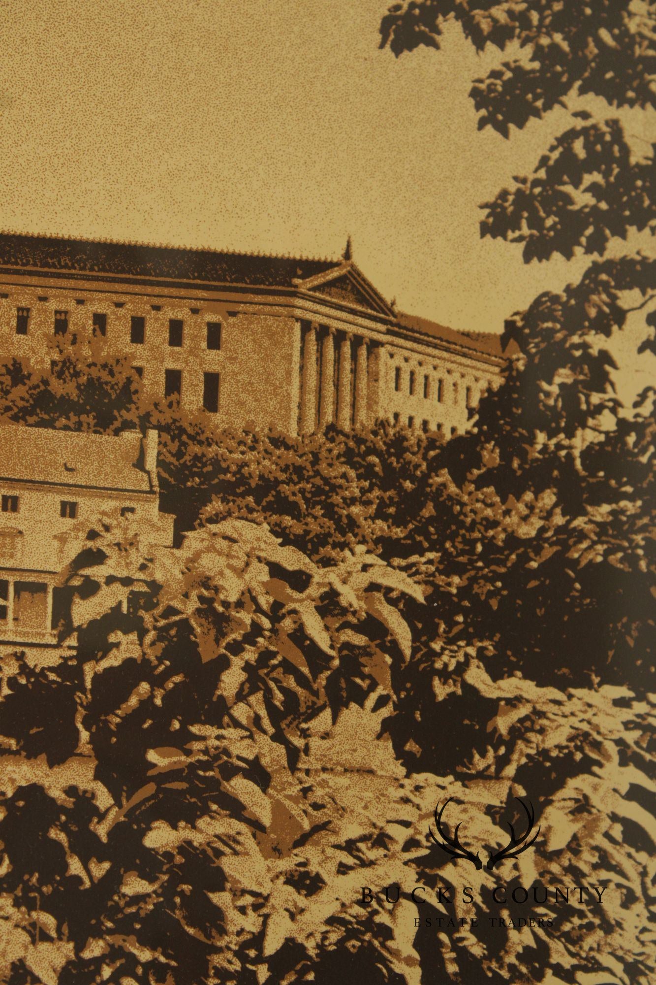 Robert Ehrlich and Linda Sacco 'Art Museum and Waterworks' Print