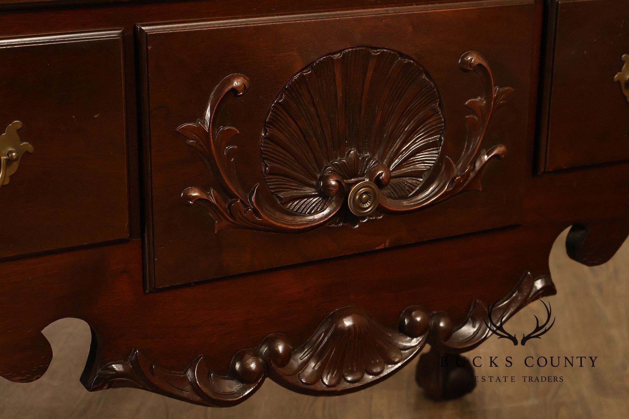 H. Feldenkreis Chippendale Style Mahogany Highboy