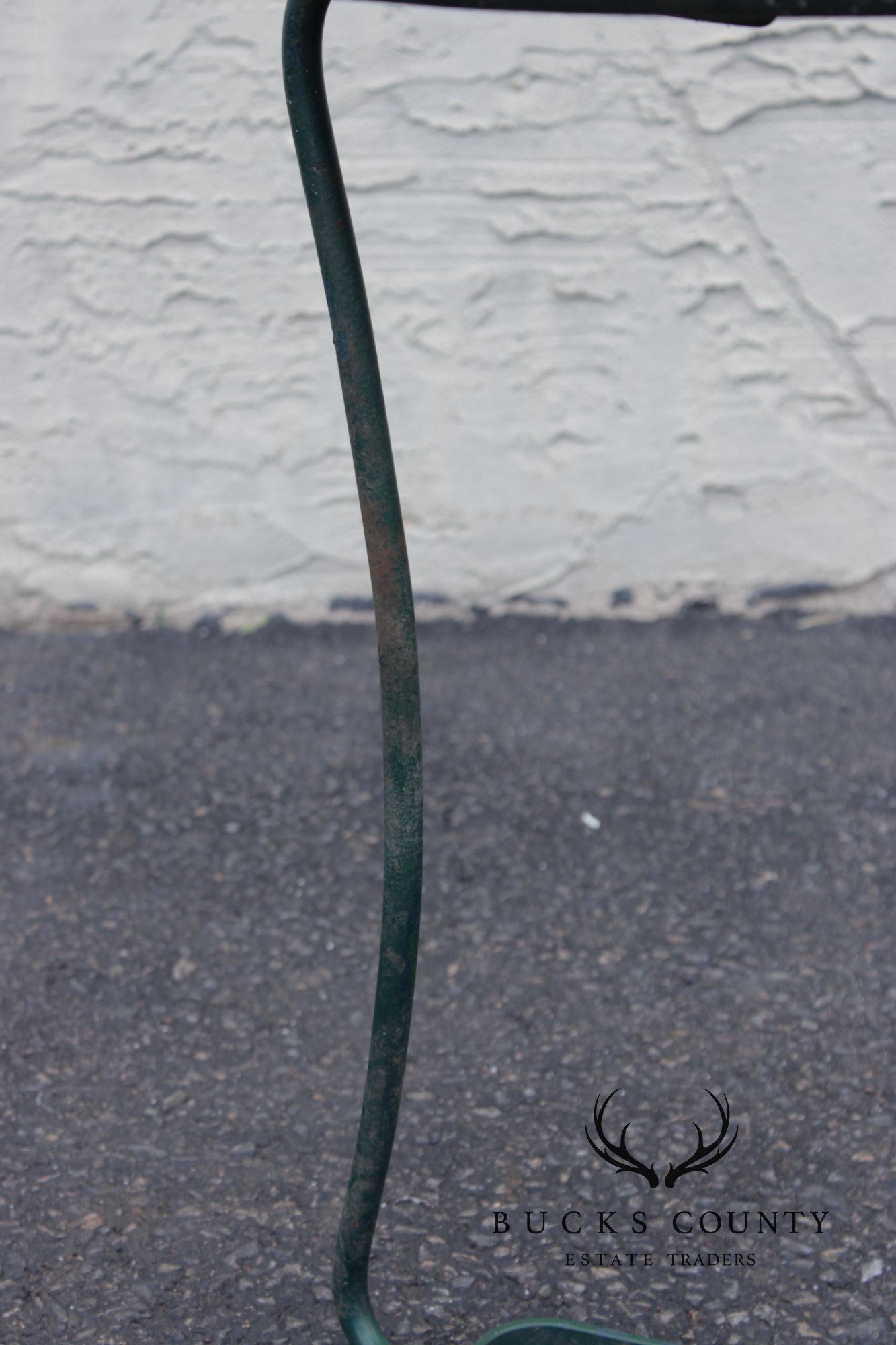 Vintage Salterini Lily Pad Leaf Wrought Iron Garden Table