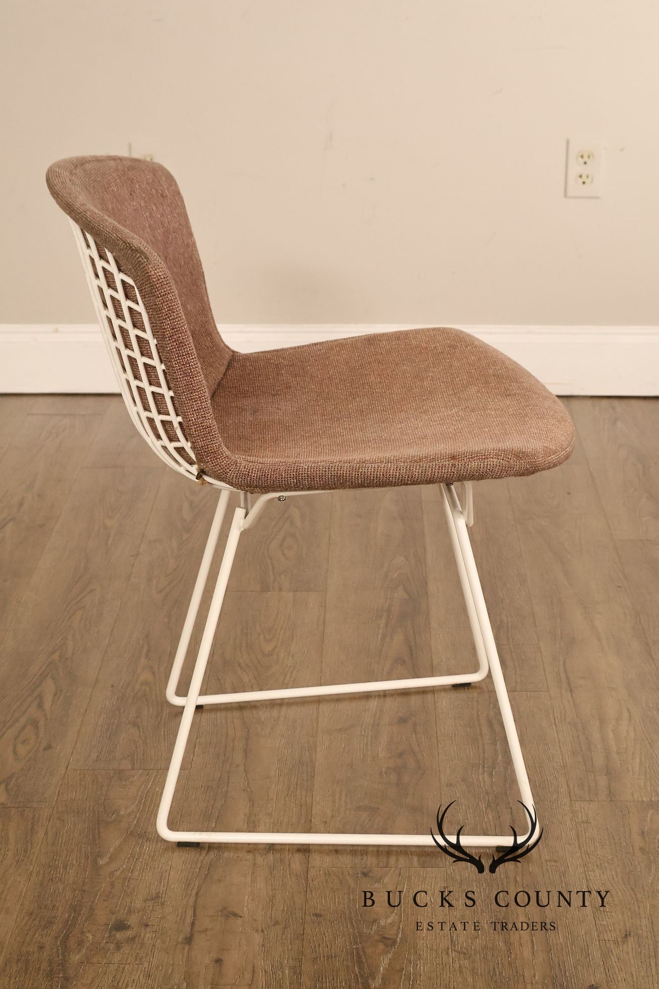 Knoll Bertoia Mid Century Modern Upholstered Side Chair