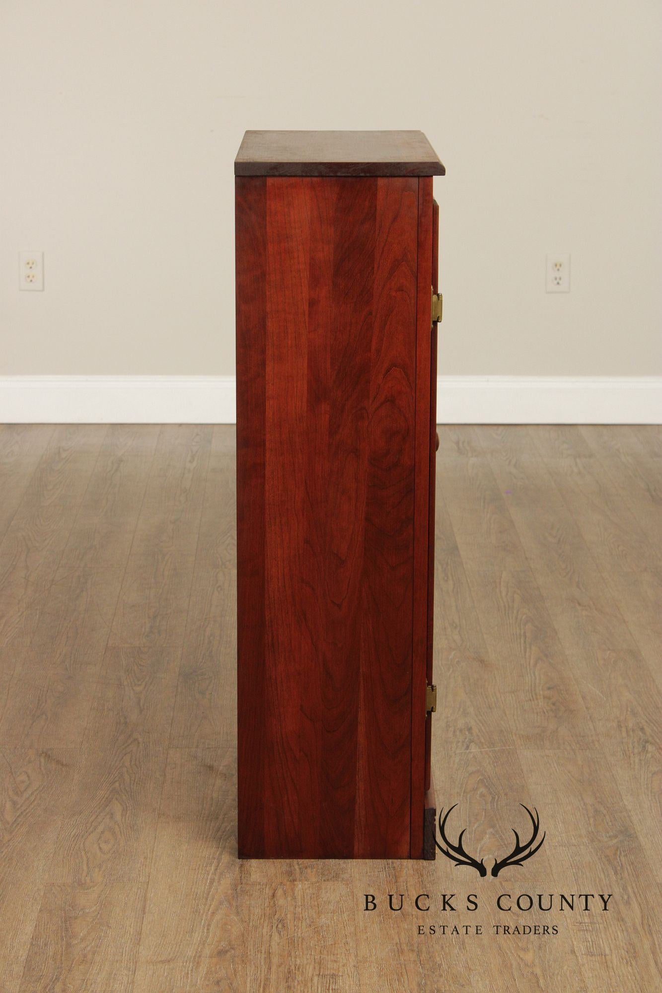 Woxall Woodcraft Custom Solid Cherry One Door Cabinet