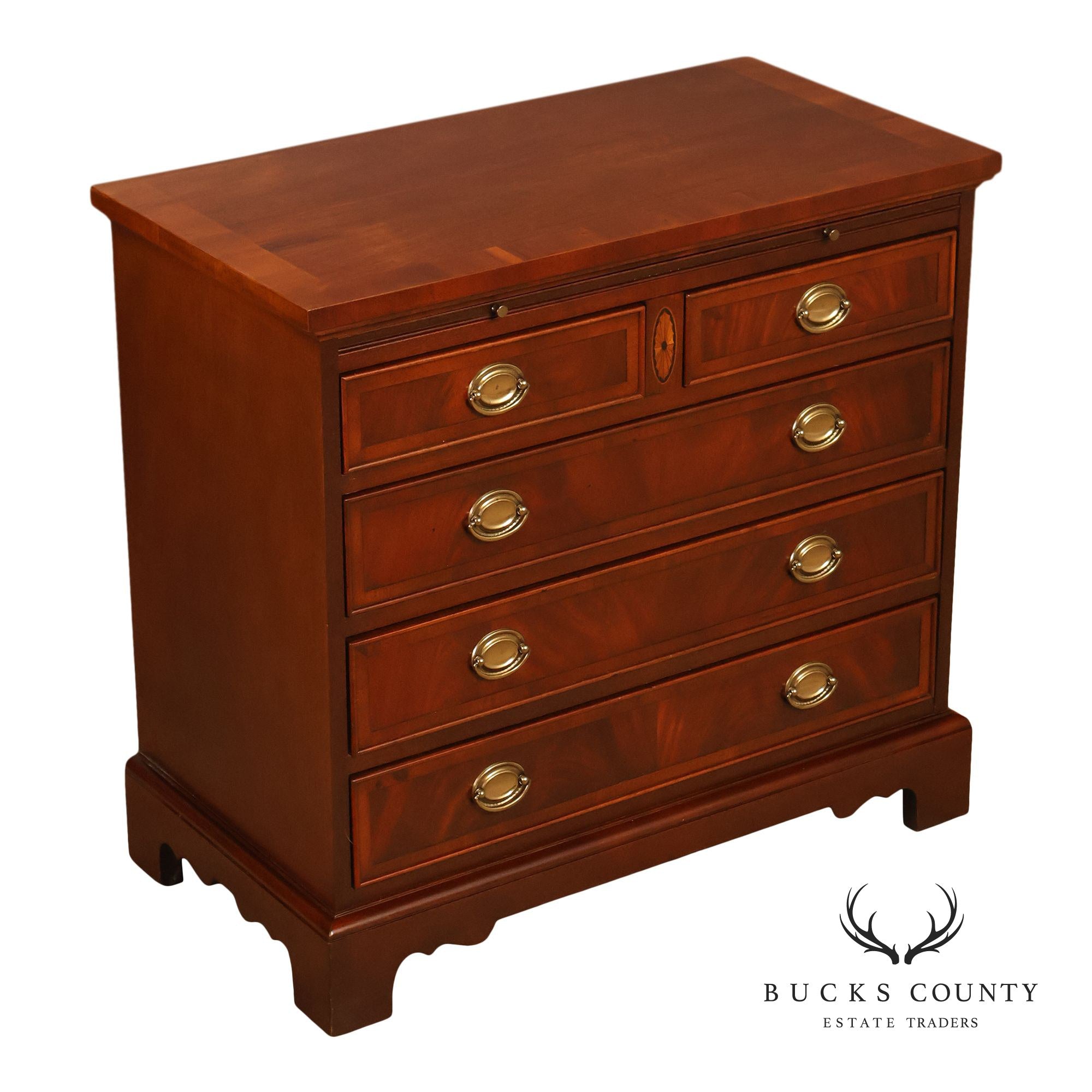 Hekman Copley Place Flame Mahogany Chest Of Drawers