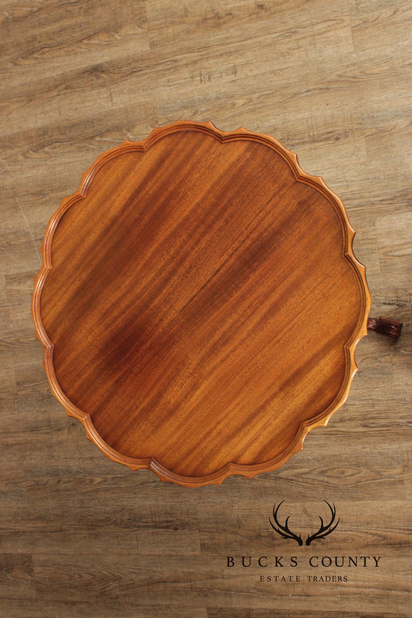 Georgian Style Mahogany Tilt Top Table