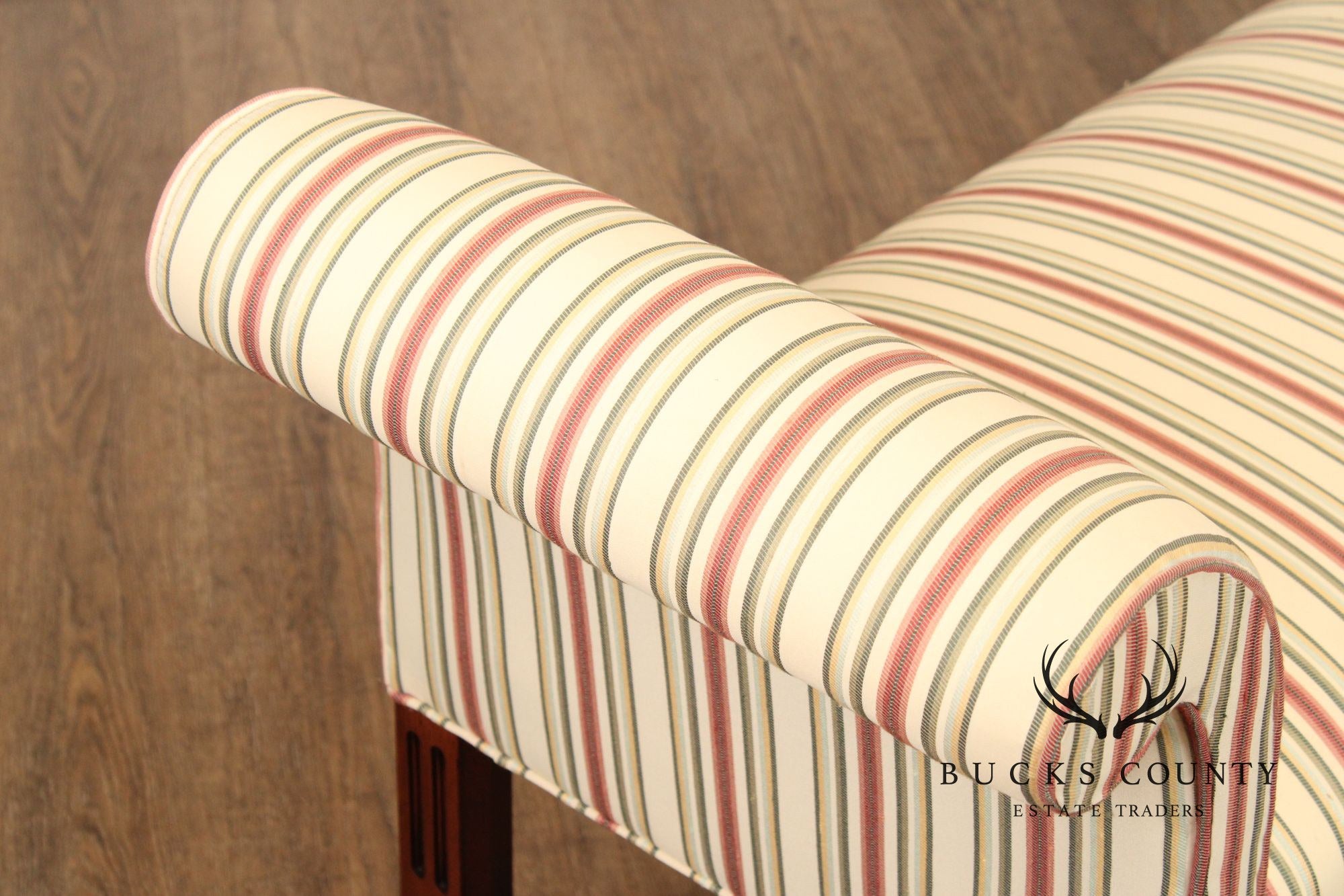 Southwood Chippendale Style Mahogany Window Bench