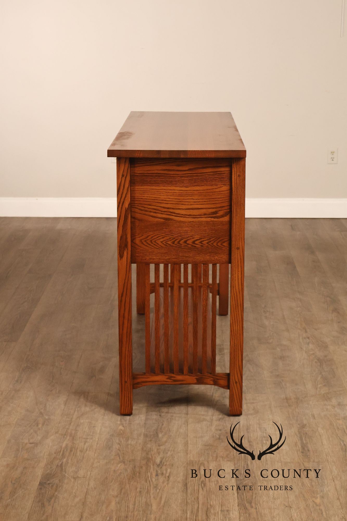 American Arts And Crafts Mission Oak Server Sideboard