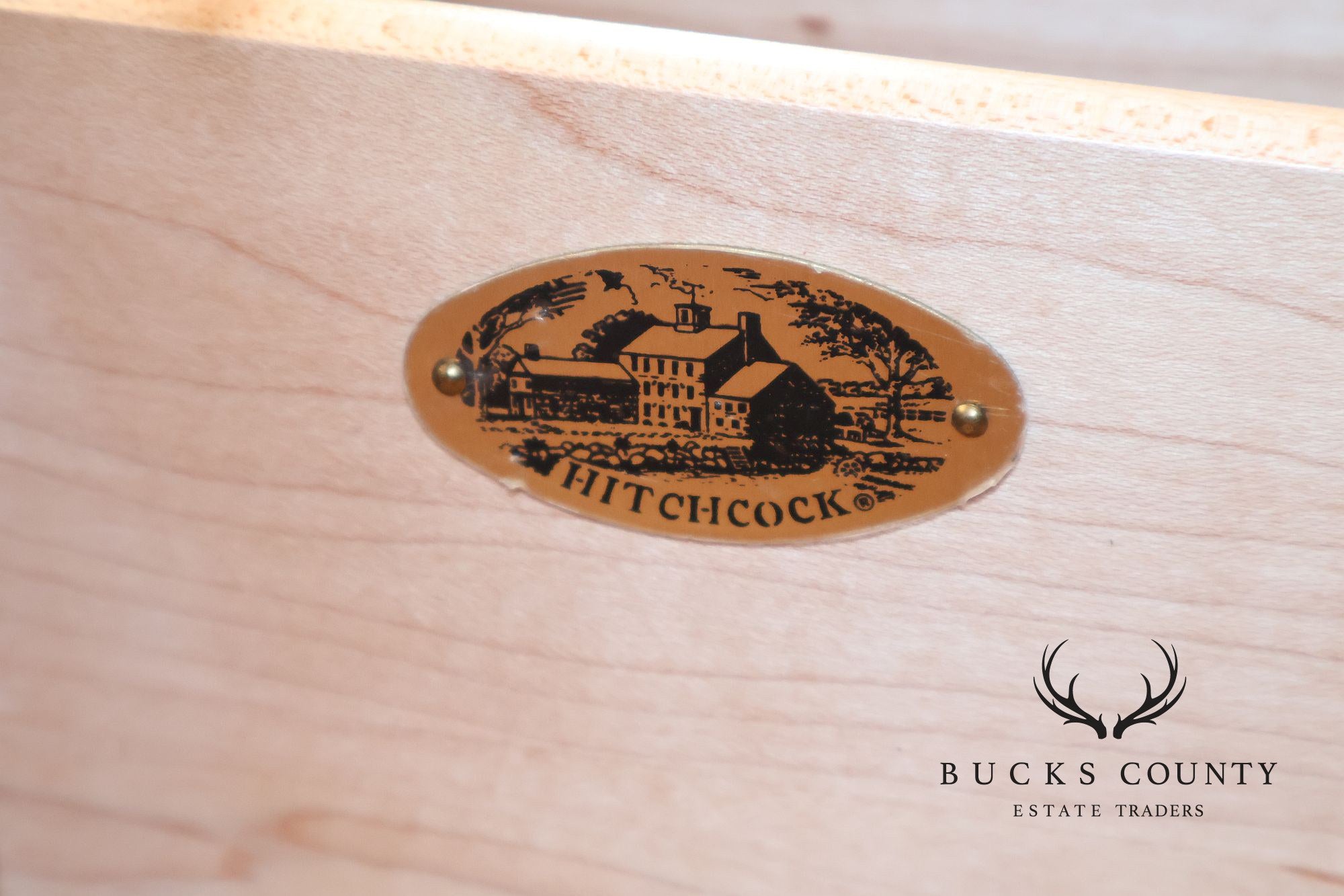 Hitchcock Colonial Style Cherry Three-Drawer Server