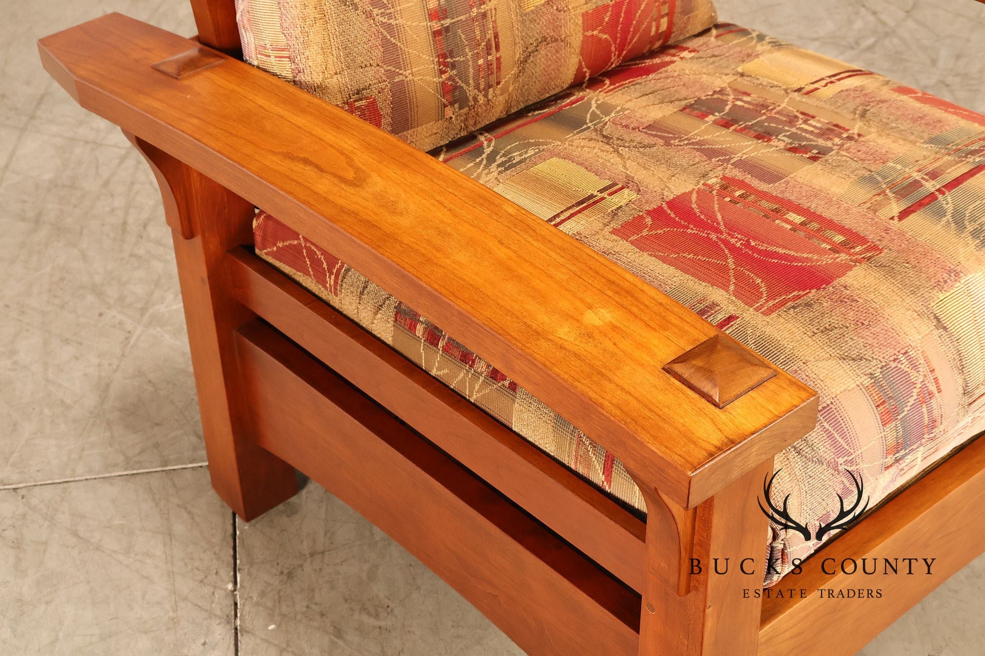 Stickley Mission Collection Cherry "Gus" Morris Chair