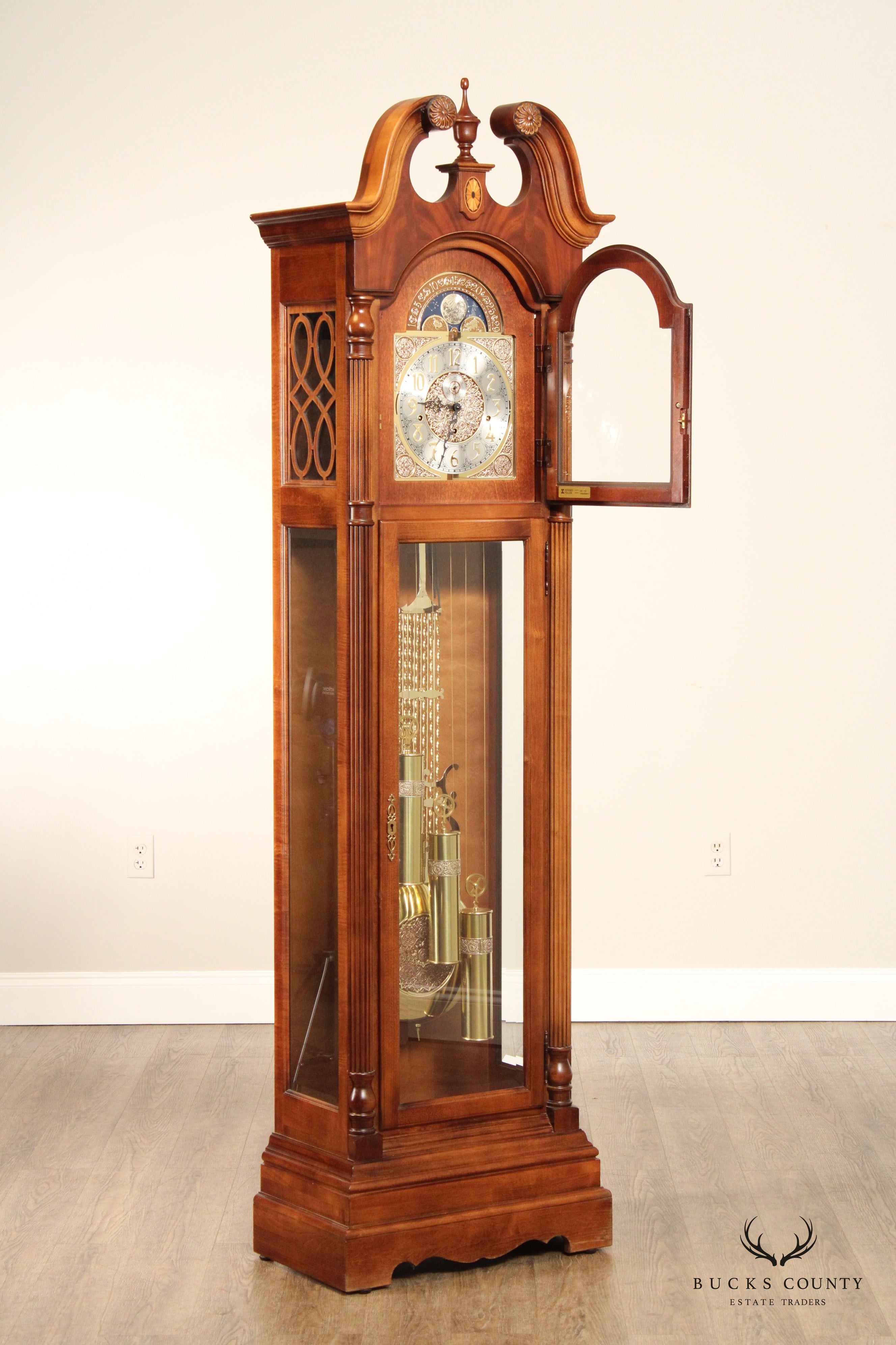 Howard Miller 'Westbourne' Mahogany Grandfather Clock