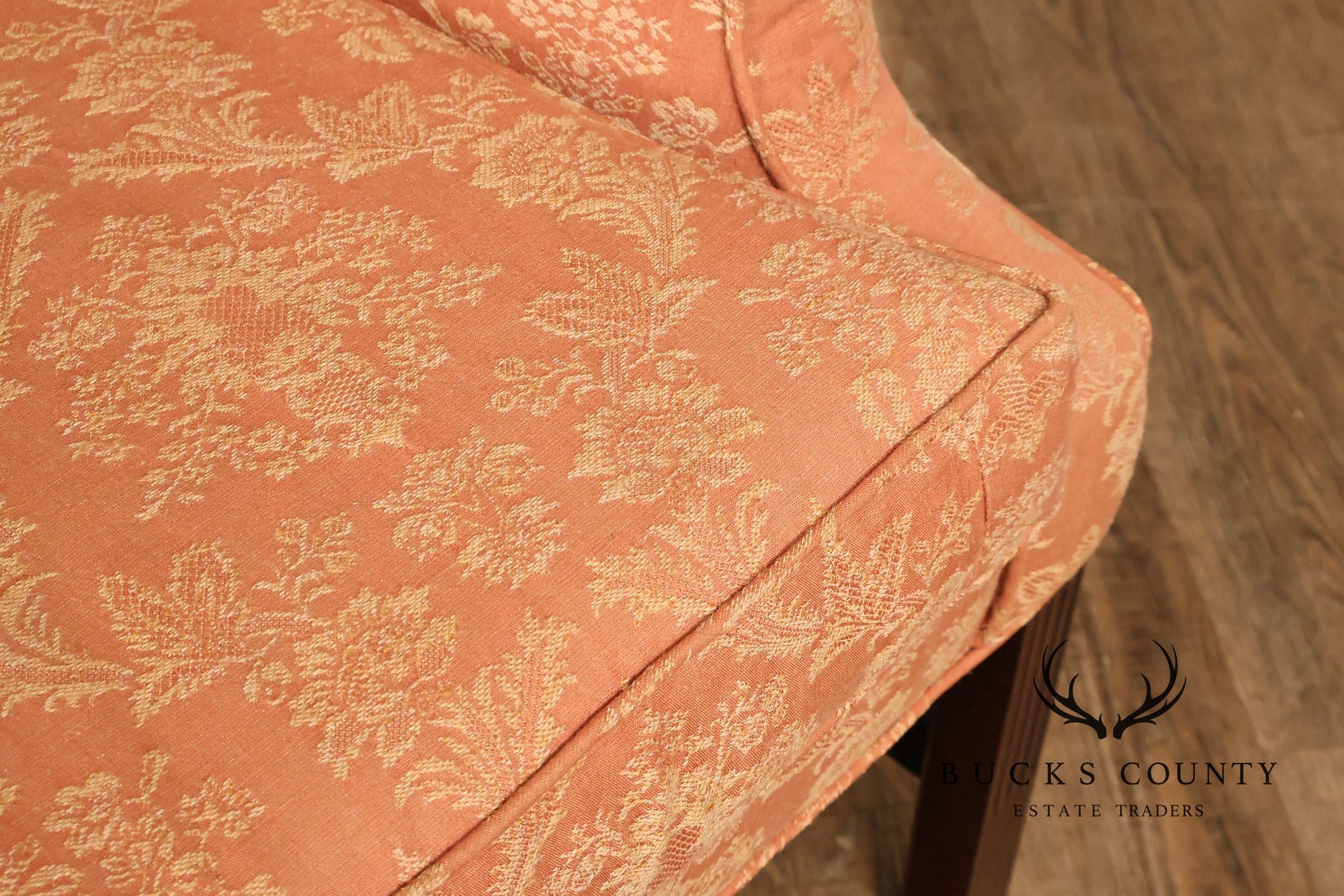 Kittinger Chippendale Style Mahogany Camel-Back Sofa Historic Newport Reproduction