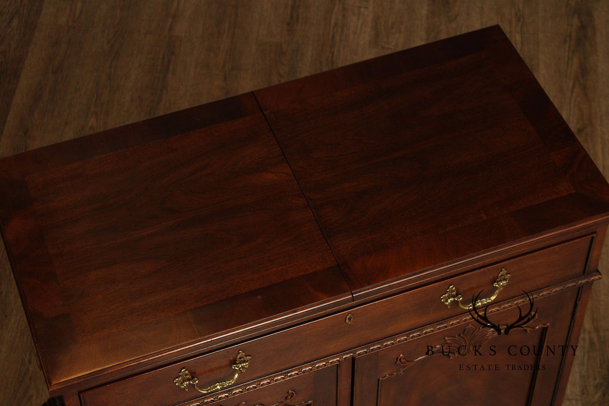 Henredon Rittenhouse Square Collection Mahogany Flip-Top Server