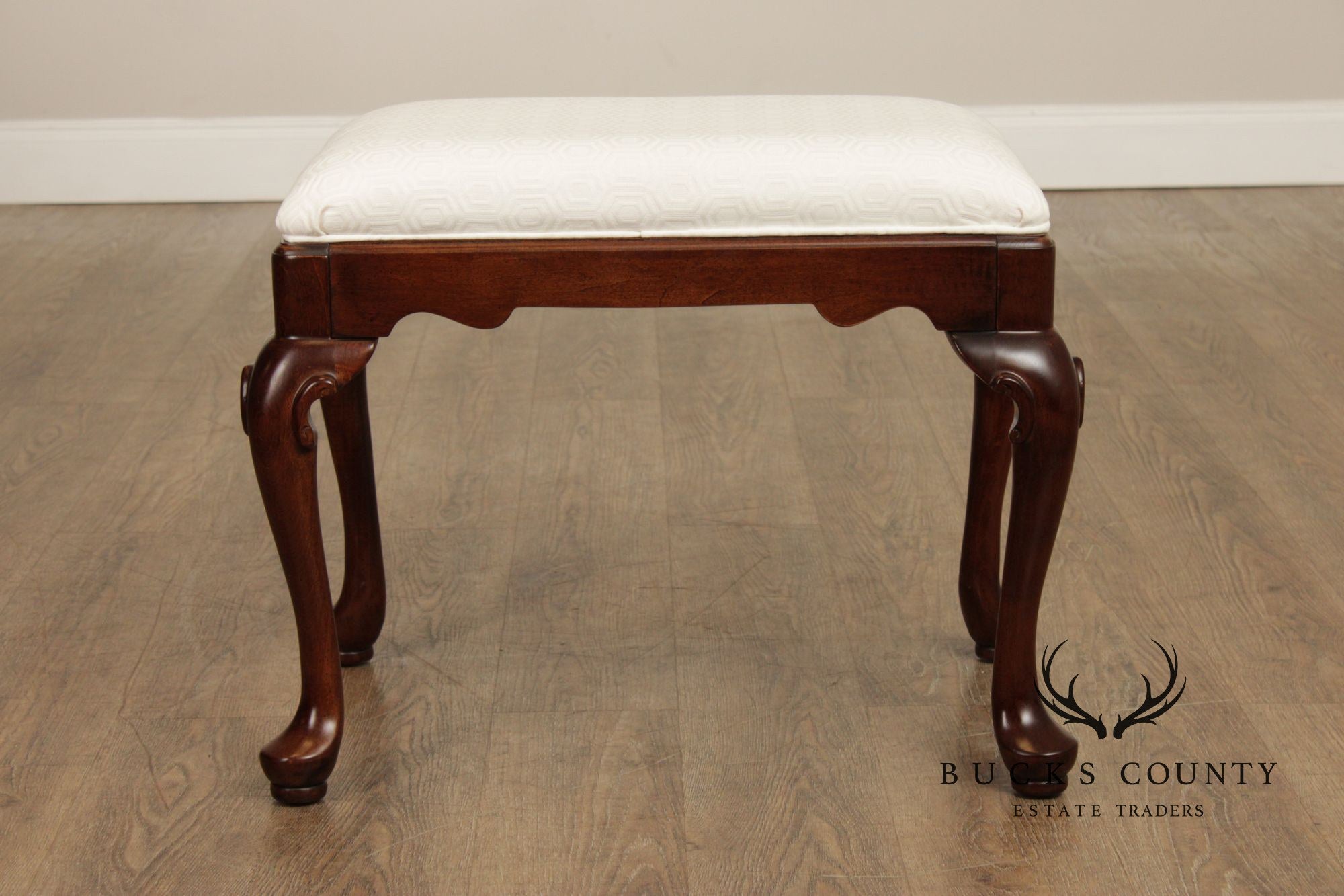 Ethan Allen 'Georgian Court' Pair of Cherry Benches