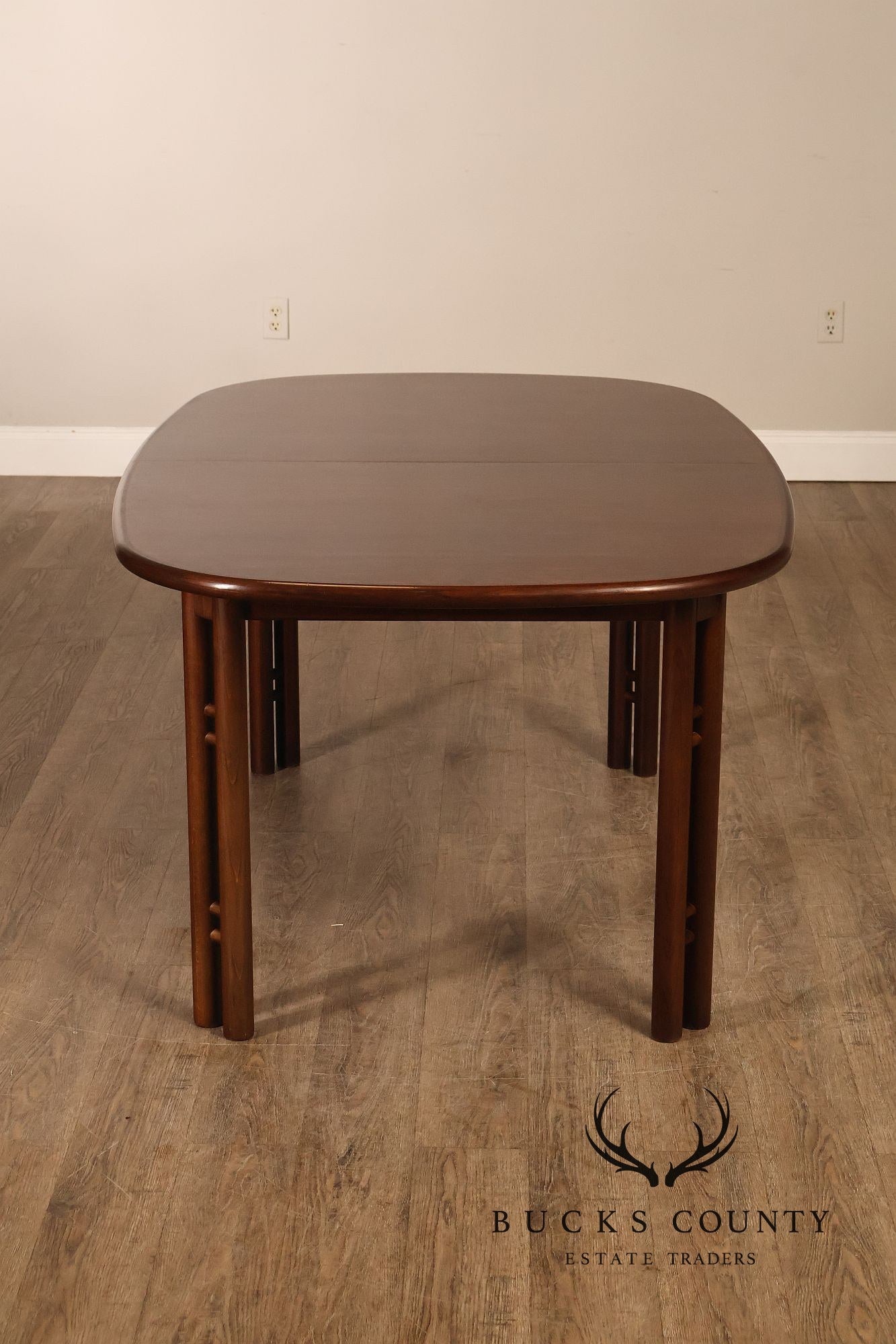 Danish Modern Rosewood Extension Dining Table With Two Leaves By Boltinge