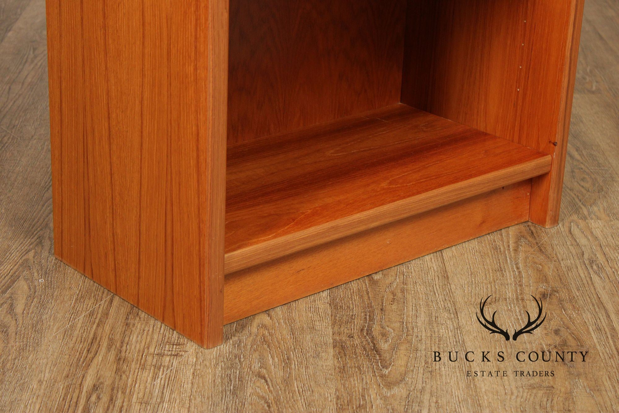 Pair Of Danish Mid Century Modern Teak Bookcases