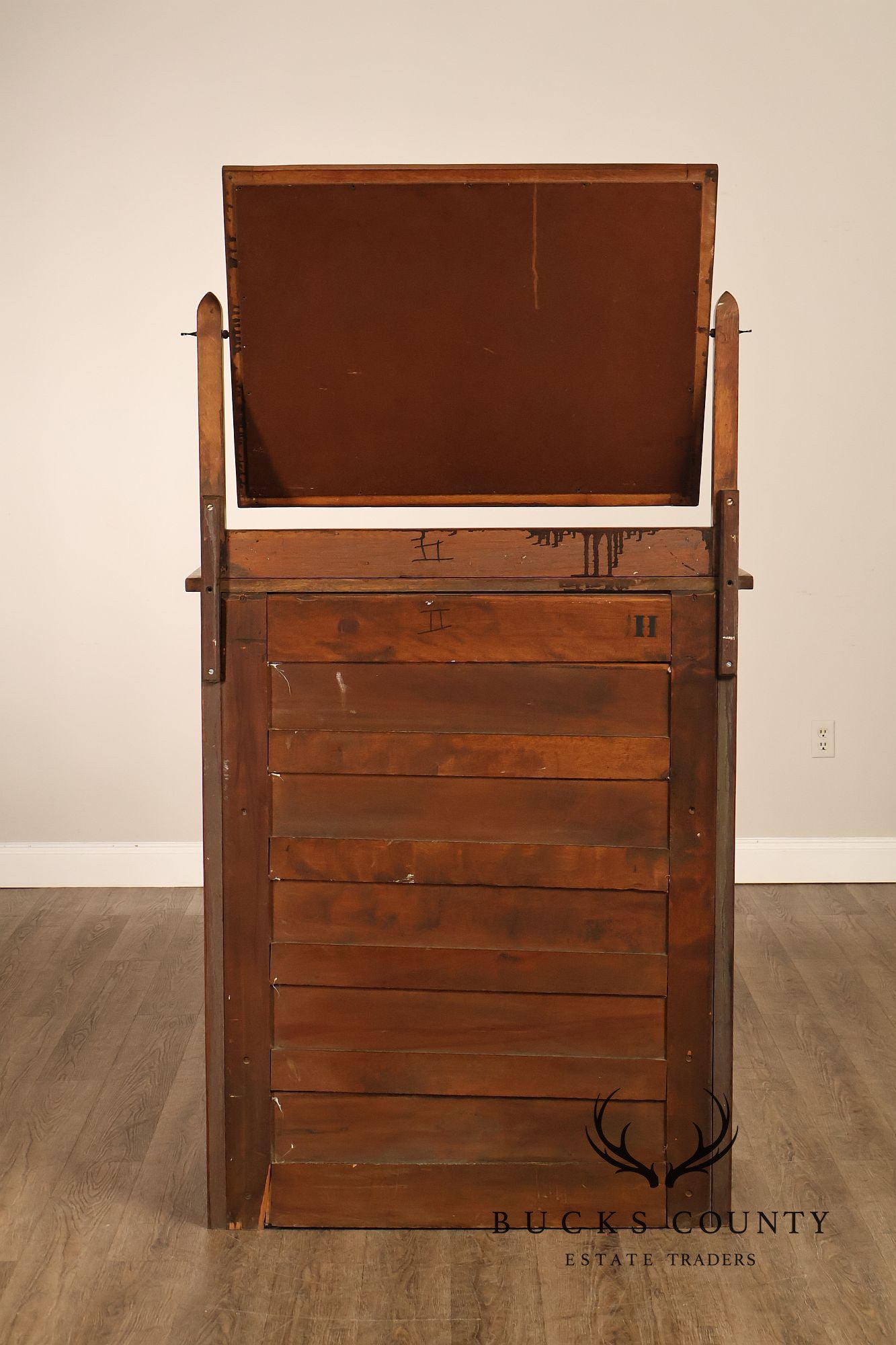 L. & J.G. Stickley Onondaga Period Oak Dresser With Mirror