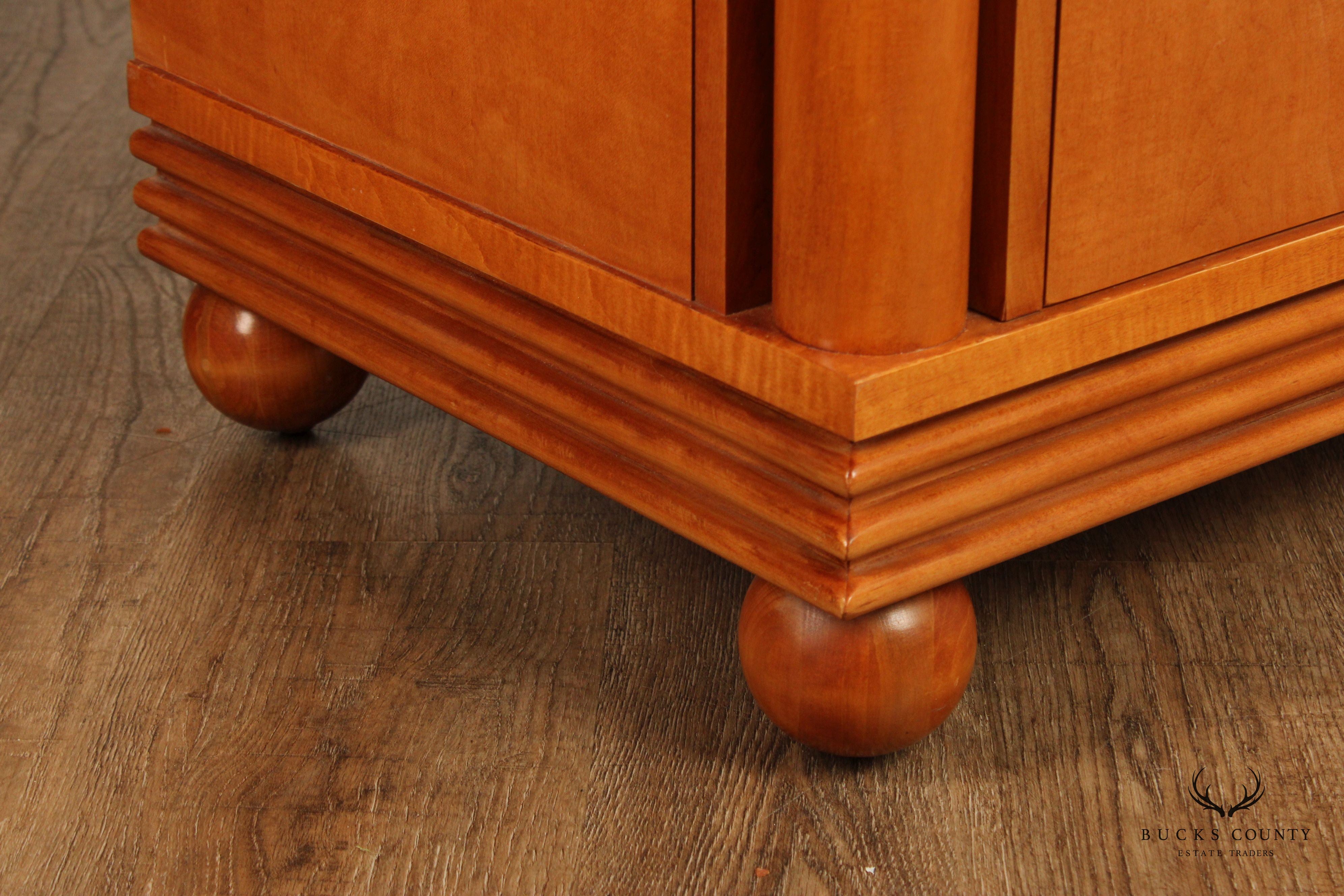 Hickory White Genesis Collection Biedermeier Style Triple Dresser
