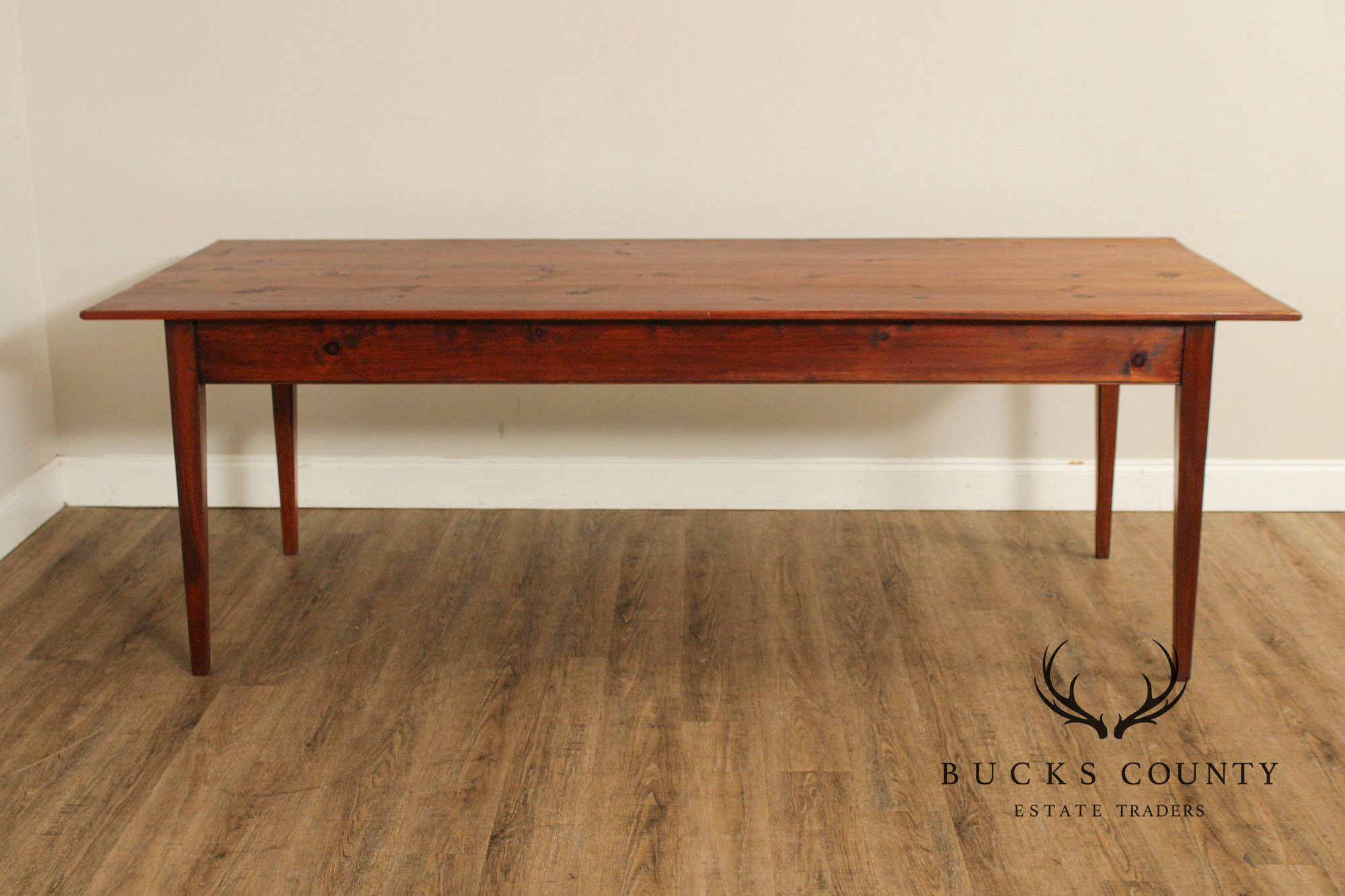 Custom Farmhouse Pine Dining Table