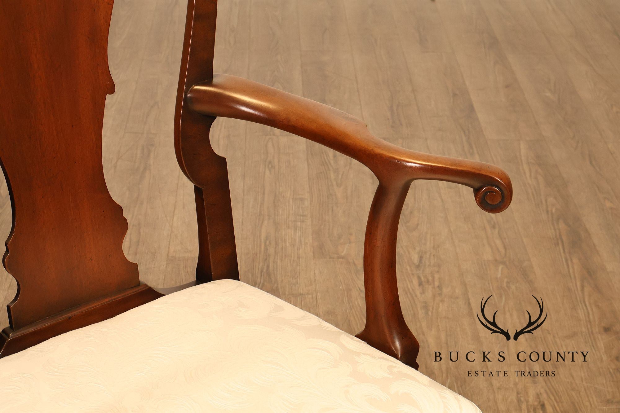 Kittinger Colonial Williamsburg Pair of Mahogany Armchairs CW 151
