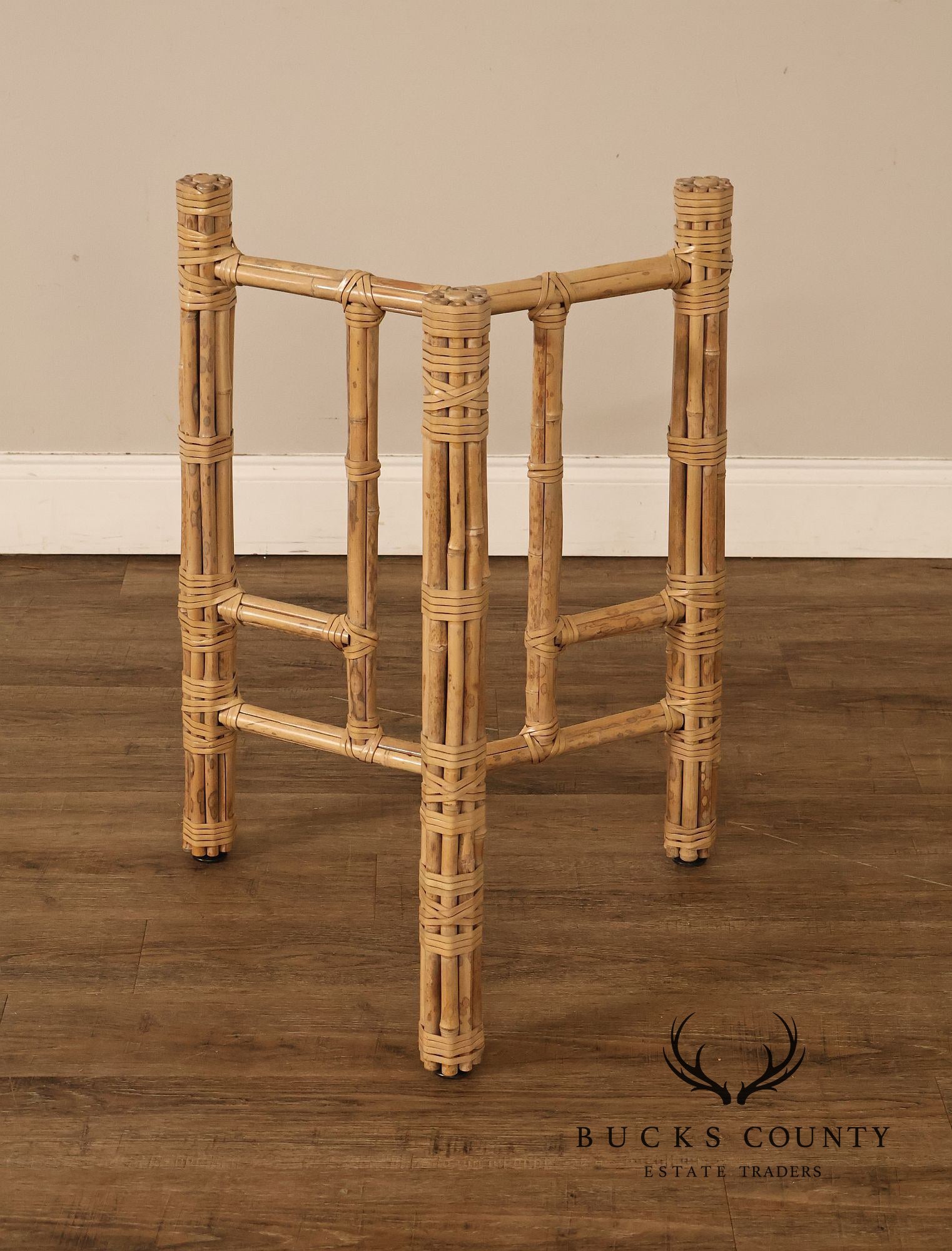 McGuire Bamboo Rattan Table Base