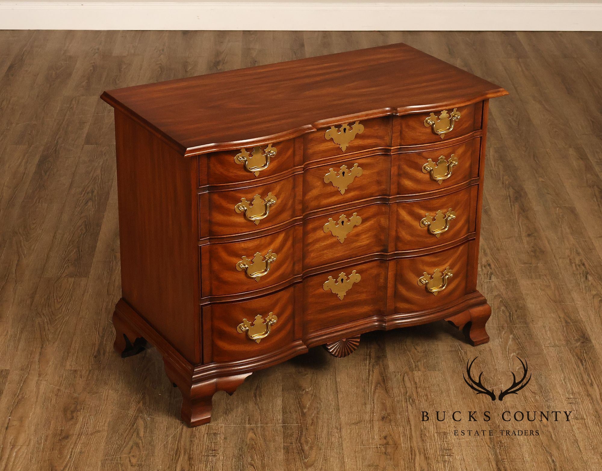 Henkel Harris SPNEA Mahogany Blockfront Chest