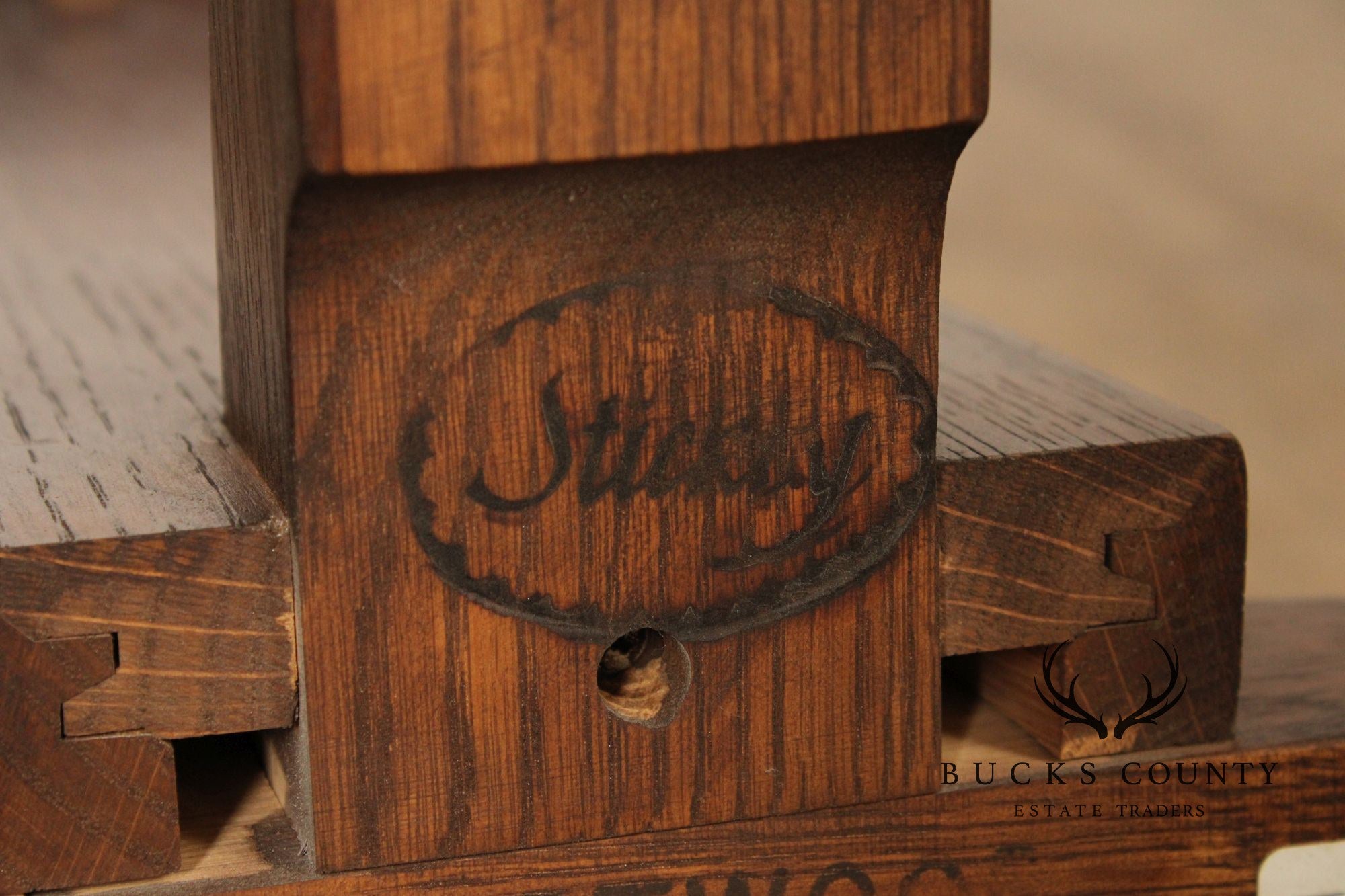 Stickley Mission Collection Oak Pedestal