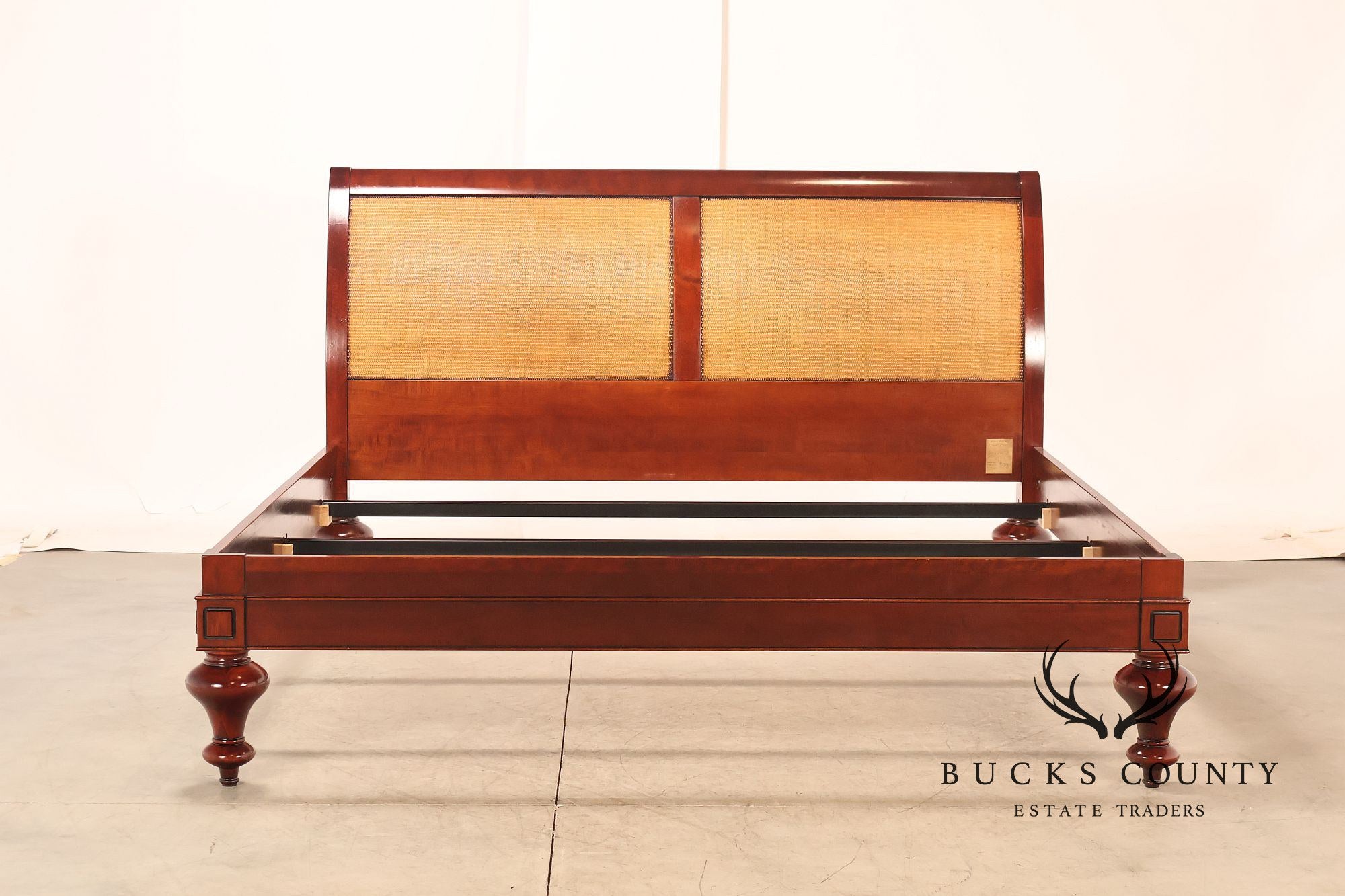 Grange Louis Philippe Style Cherry King Sleigh Bed