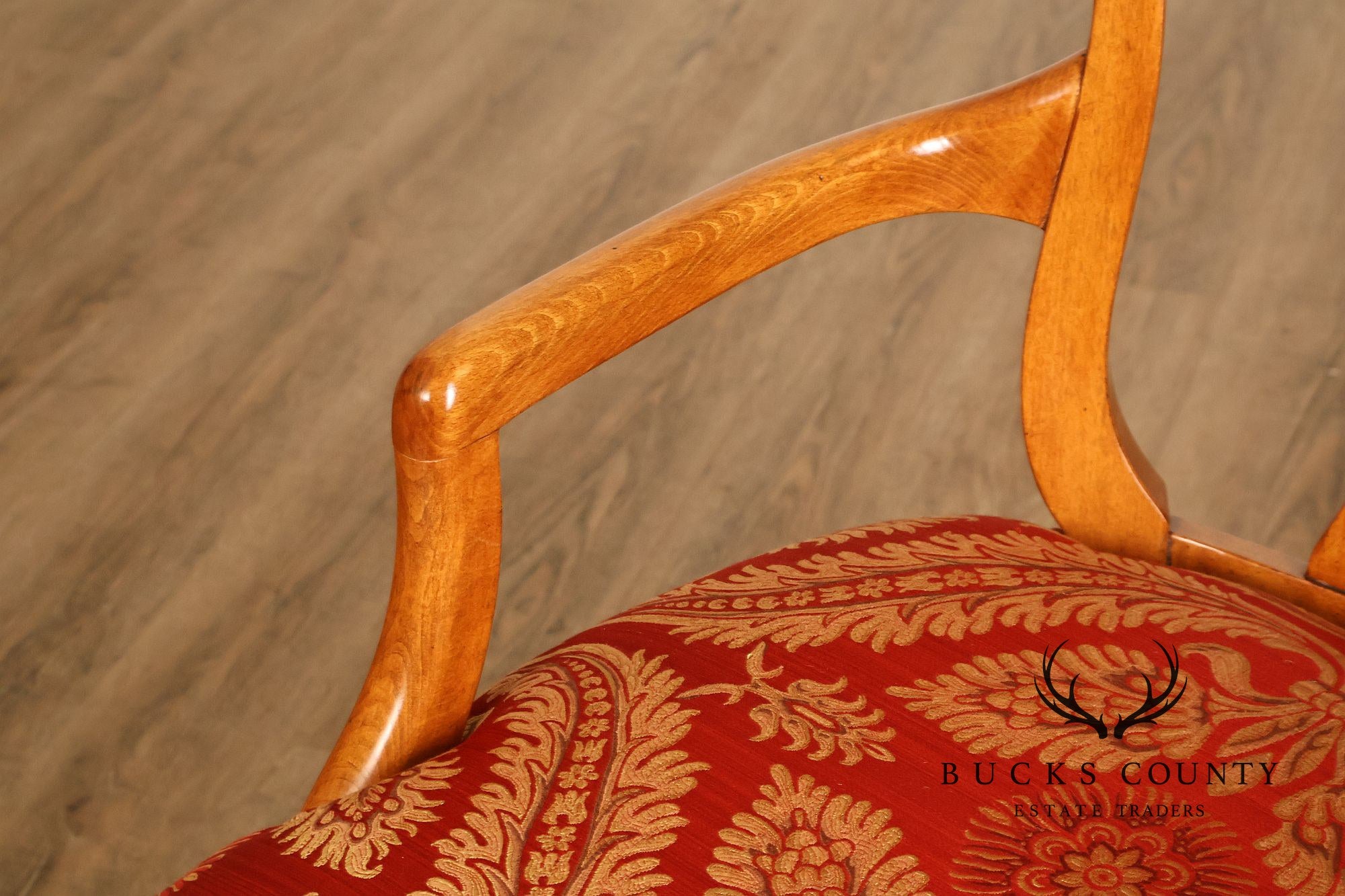 William Switzer French Empire Style Arrowback Armchair