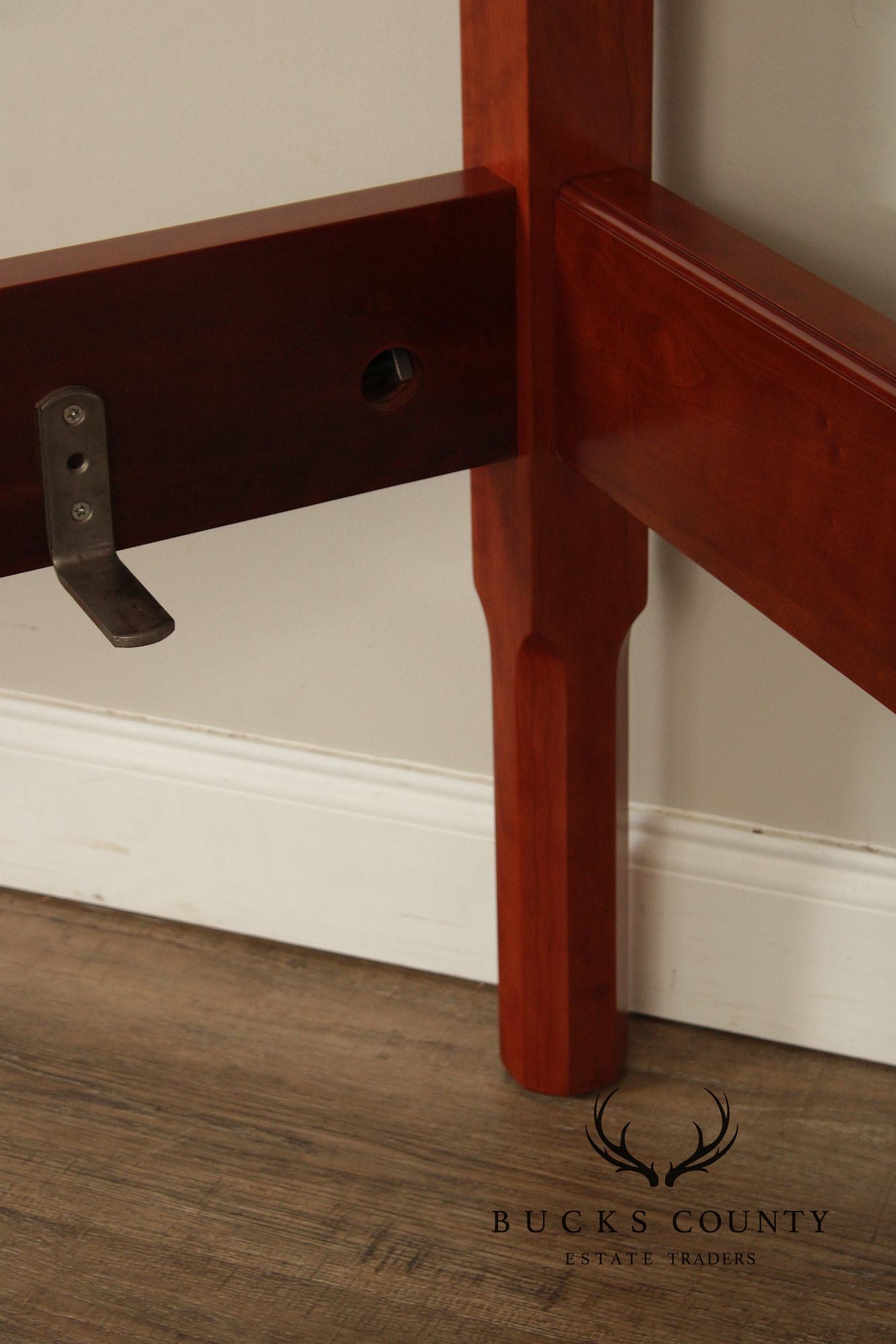 Norman’s Reproductions Solid Cherry Queen Size Four Poster Canopy Bed