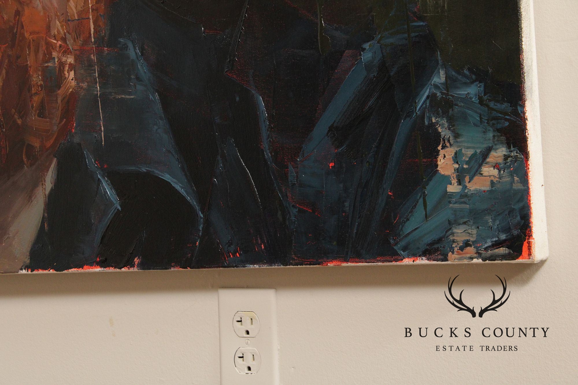 Aron Belka Oil on Canvas, 'Self Portrait'