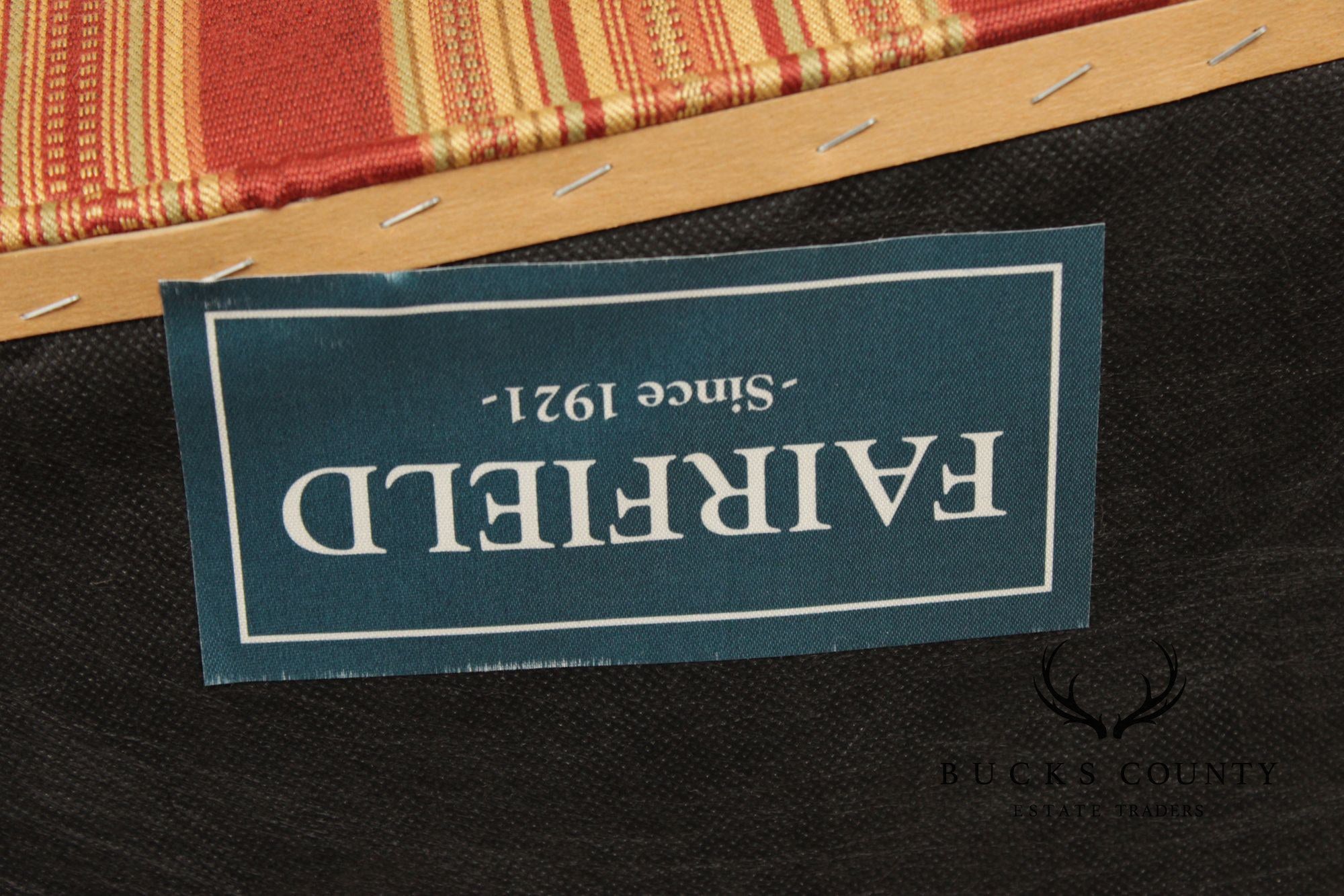 Fairfield Queen Anne Style Pair of Cherry Armchairs