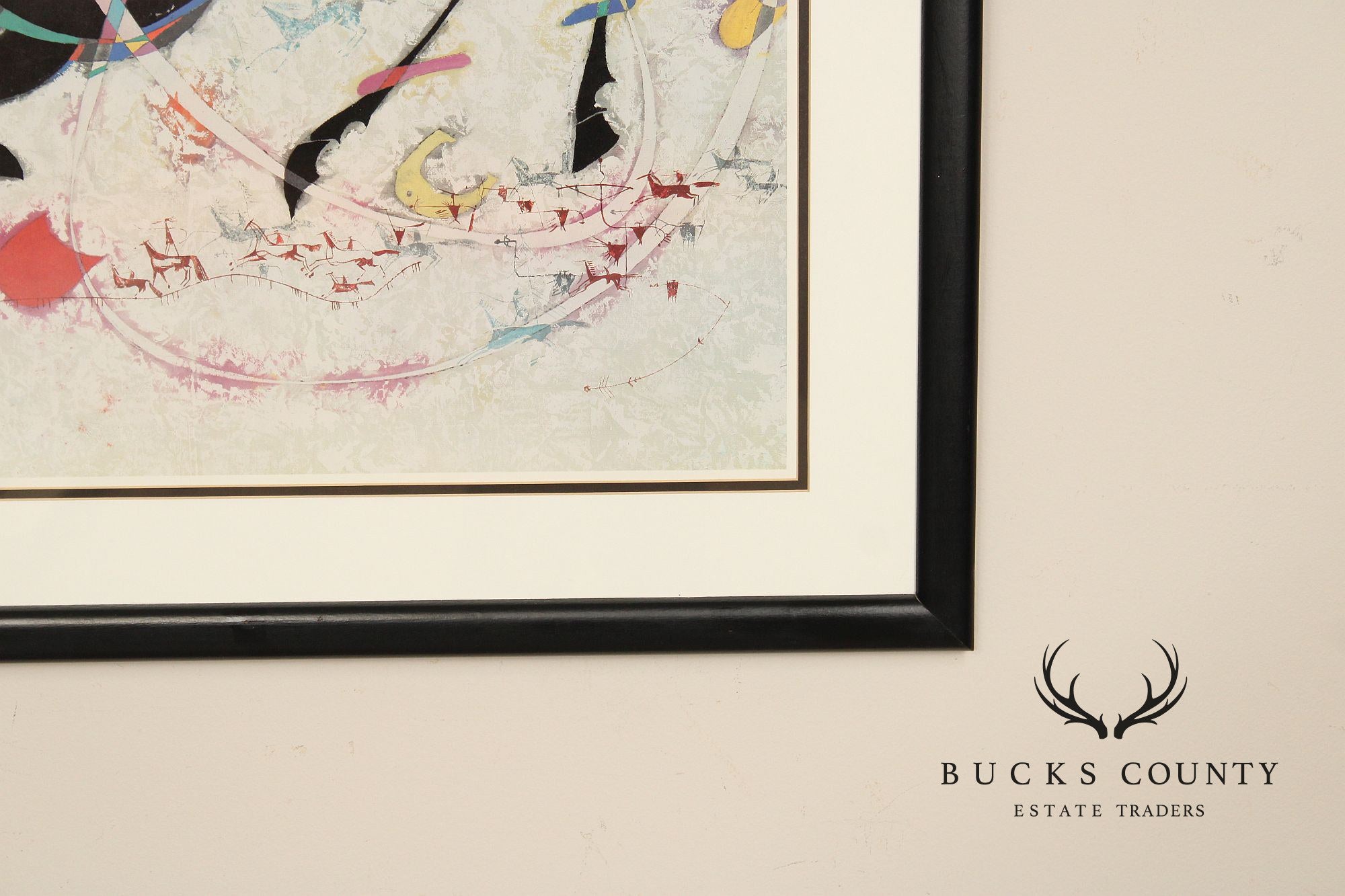 Li Zhong Liang Contemporary Print, Cave Painting