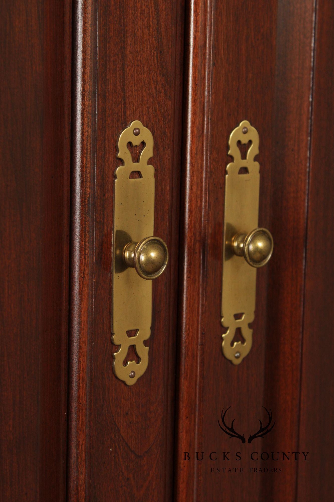 Ethan Allen Georgian Court Collection Cherry Armoire