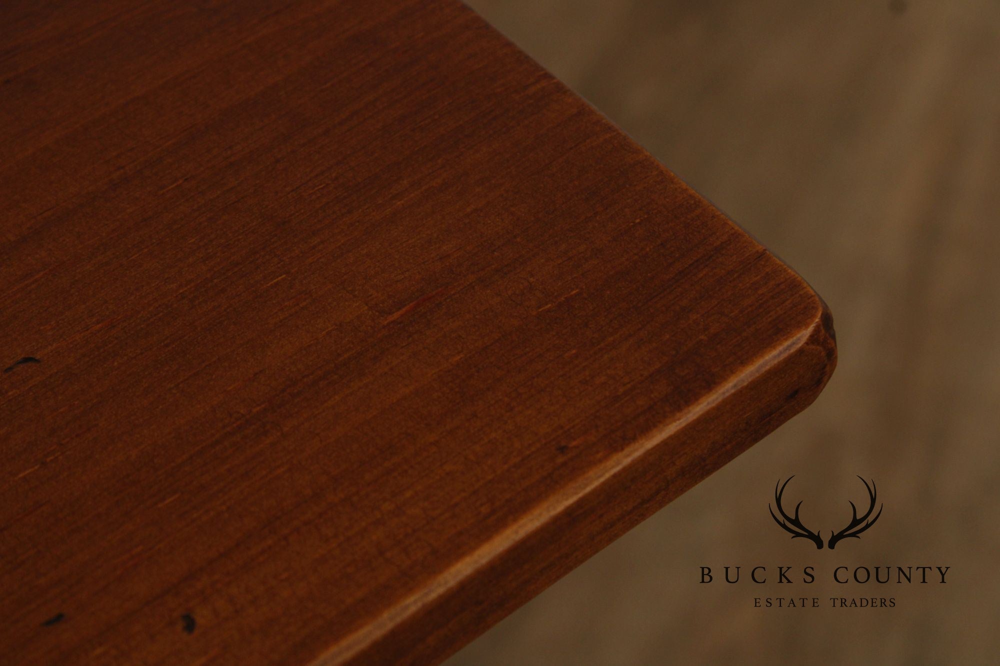 William Draper Custom Pair Of Pine Two Drawer Side Tables